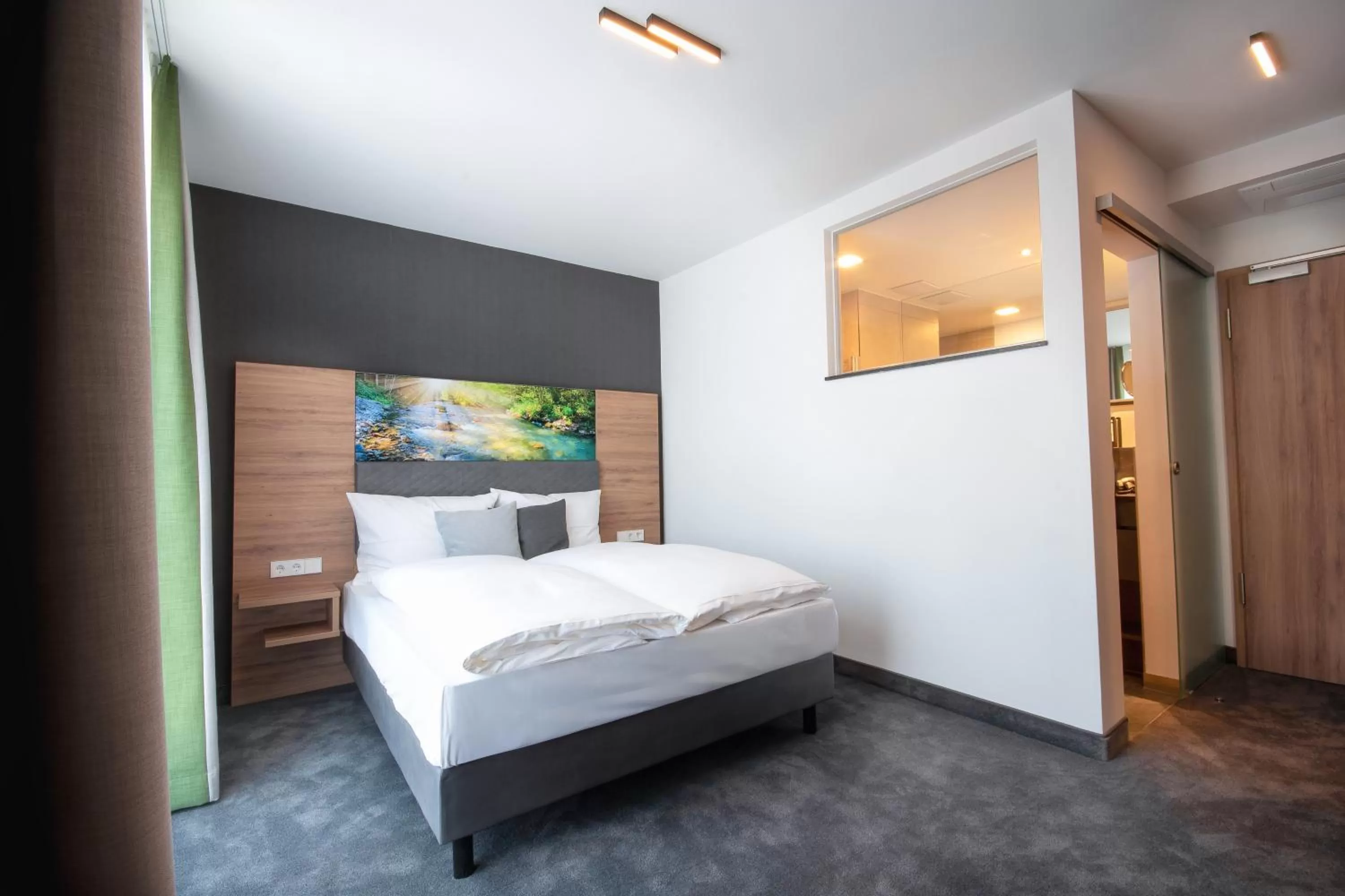 Bed in Hotel Kupferzell