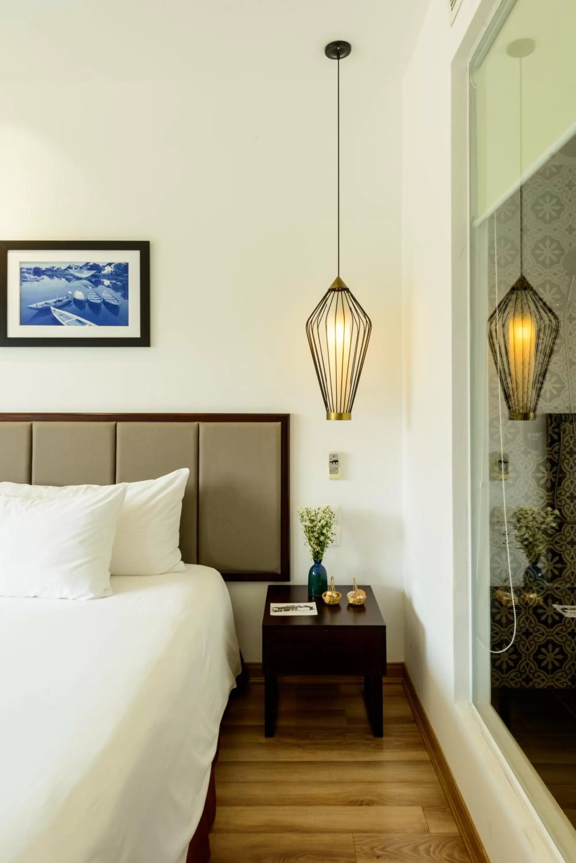 Decorative detail, Bed in SENVILA Boutique Resort & Spa