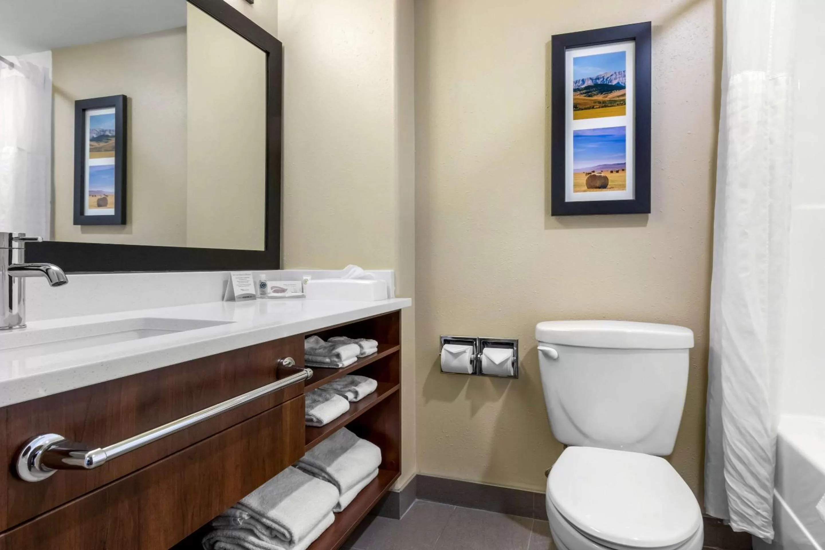 Toilet in Comfort Inn