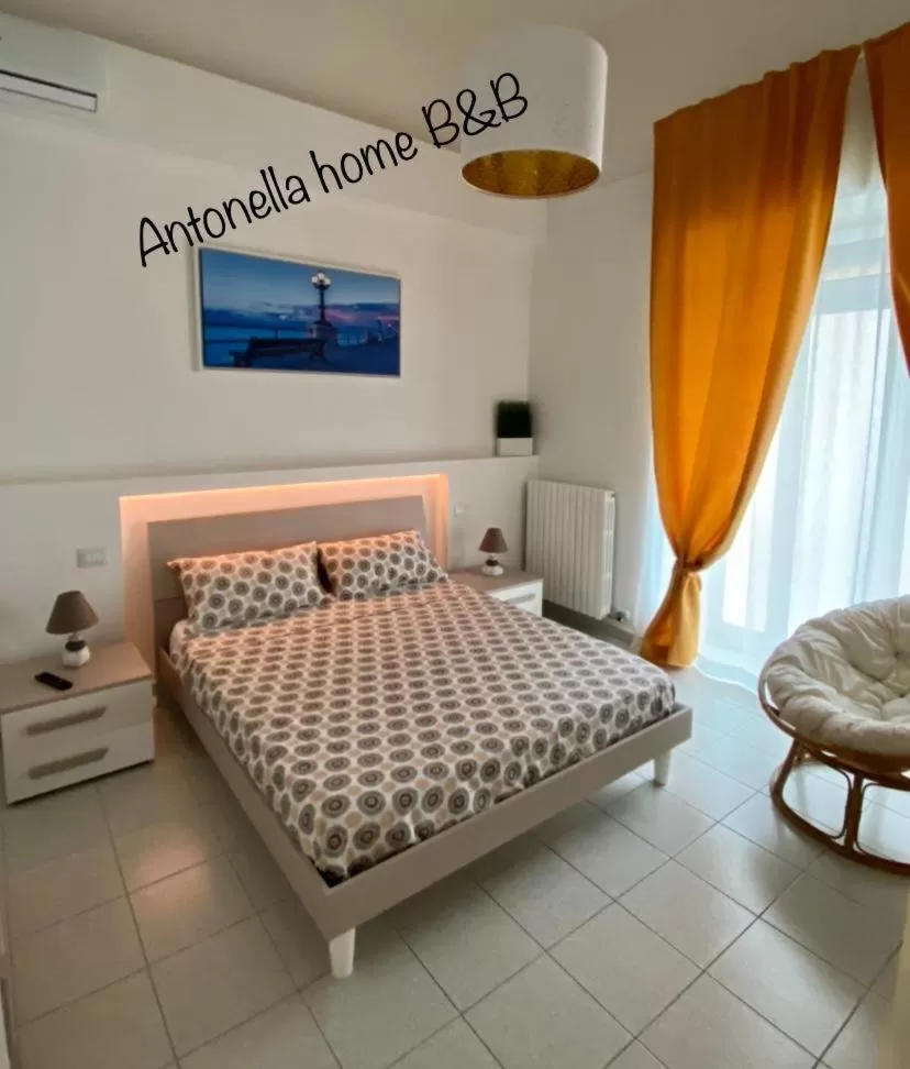 Bed in Antonella home b&b