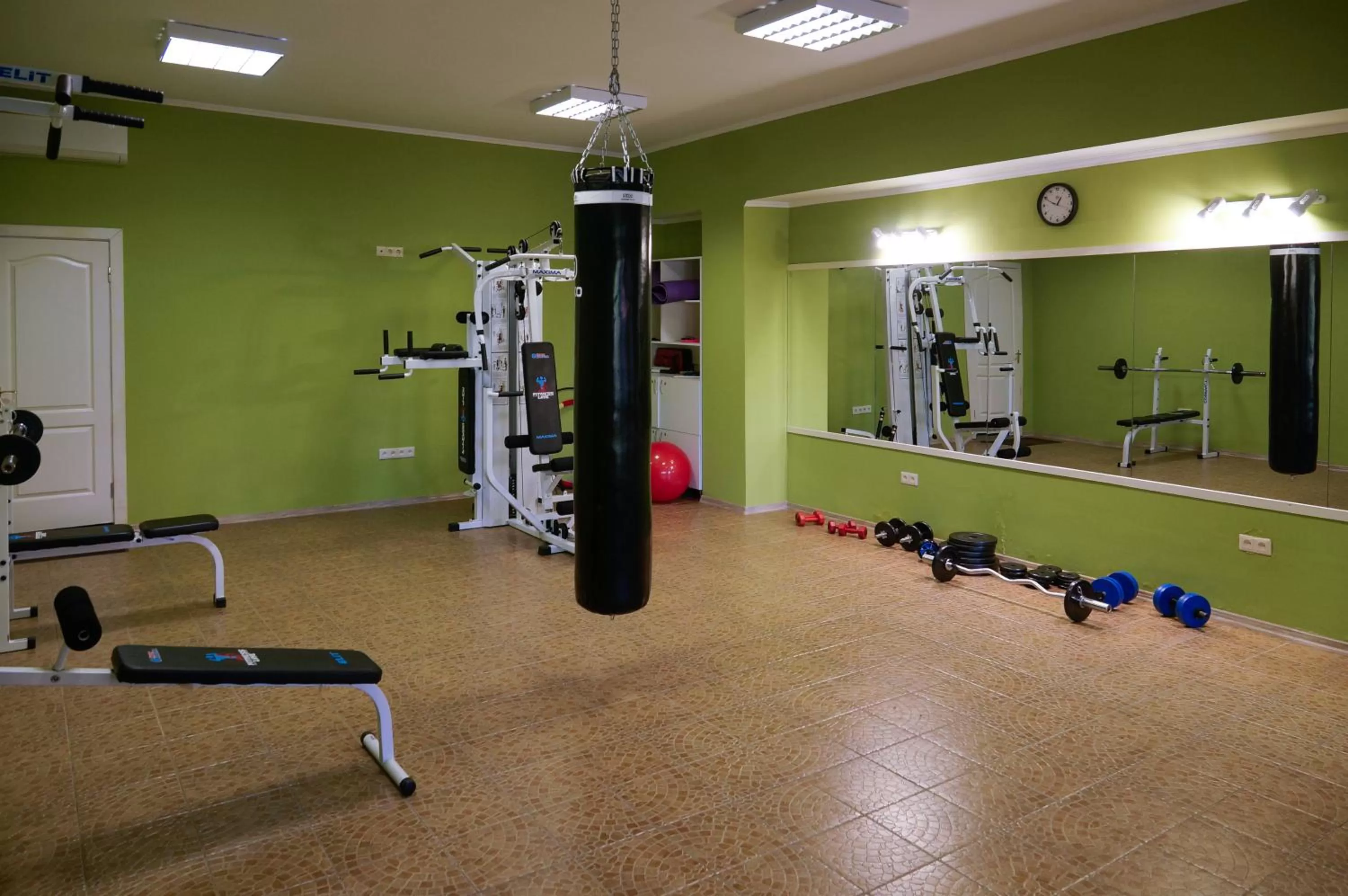 Fitness centre/facilities in Delta Hotel