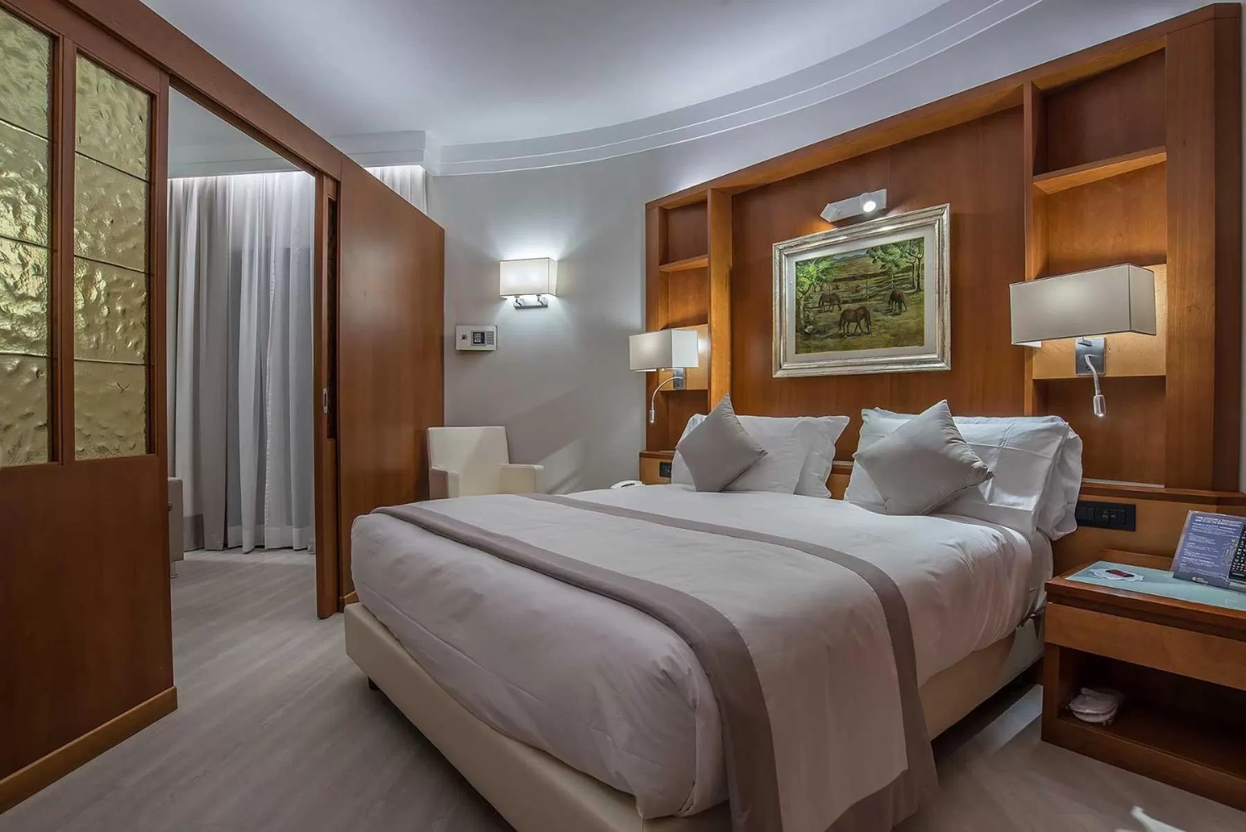 Bed in Hotel La Giocca