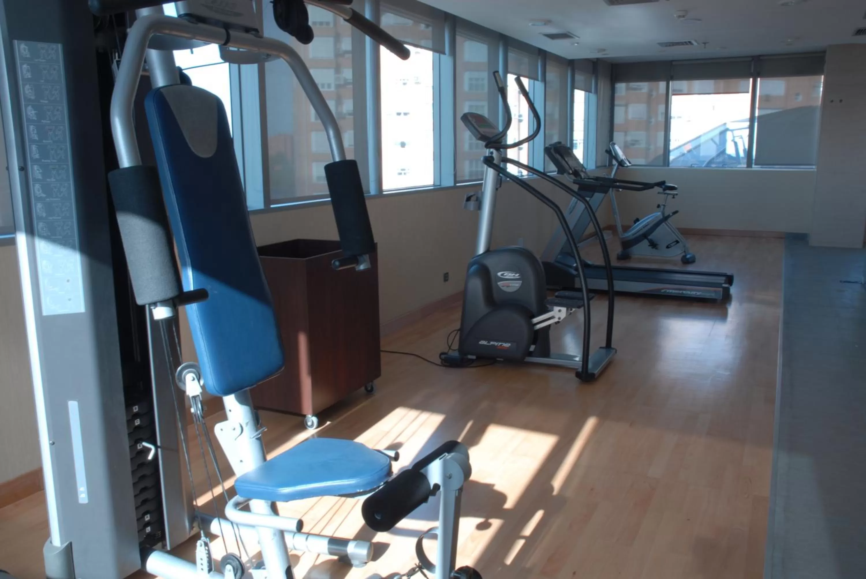 Fitness centre/facilities in LCB Hotel Fuenlabrada