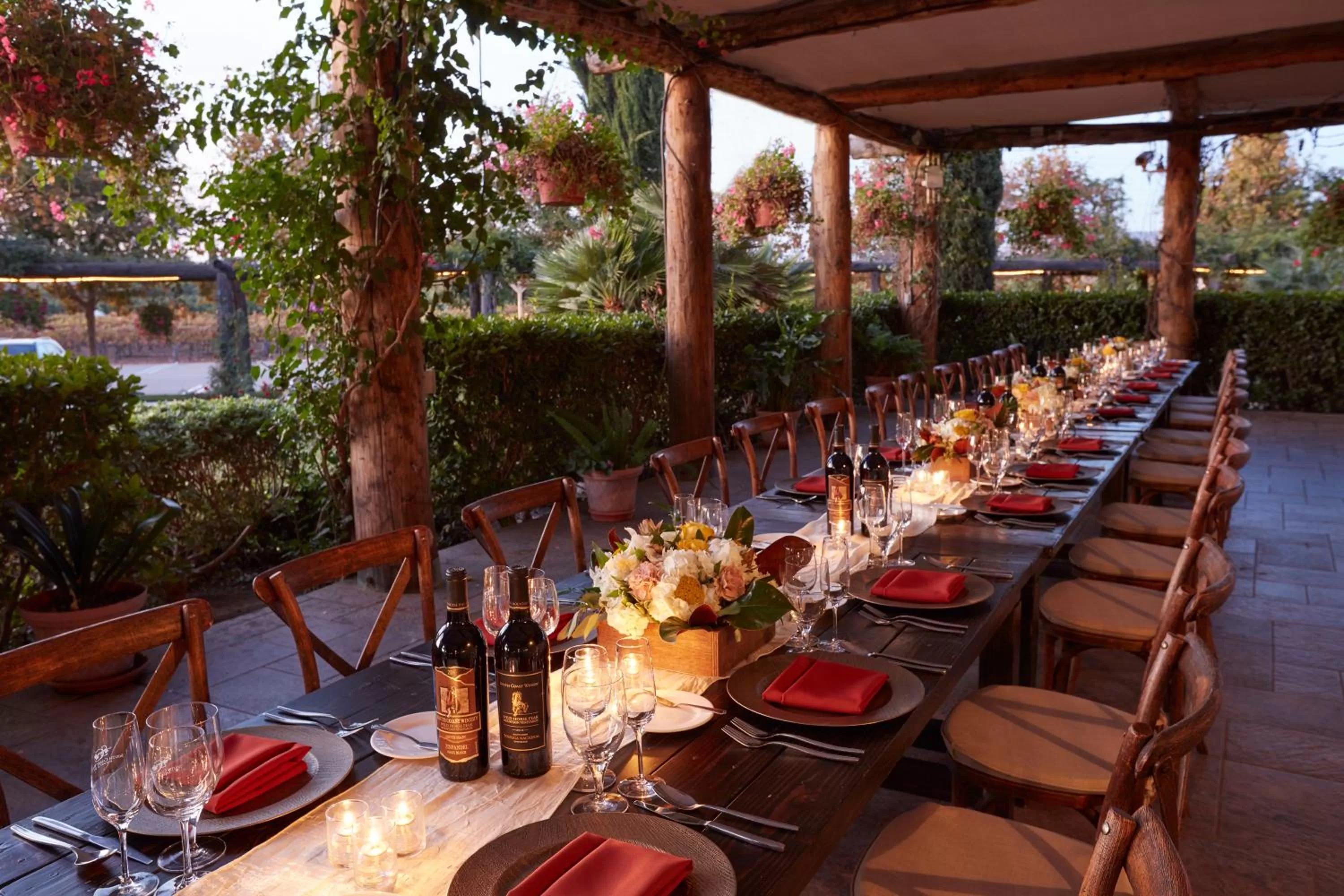 Restaurant/places to eat in South Coast Winery Resort & Spa