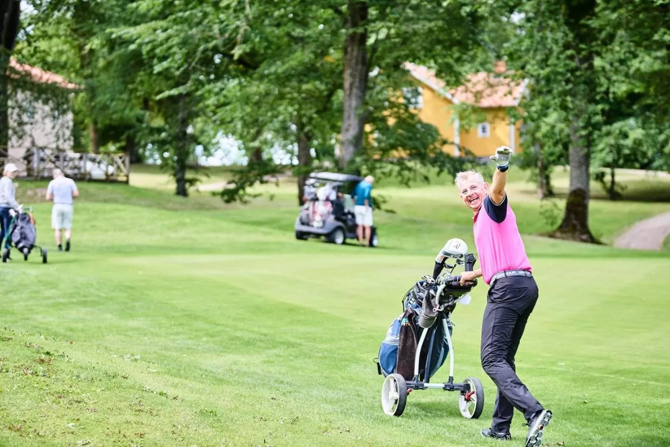 People in Knistad Herrgård