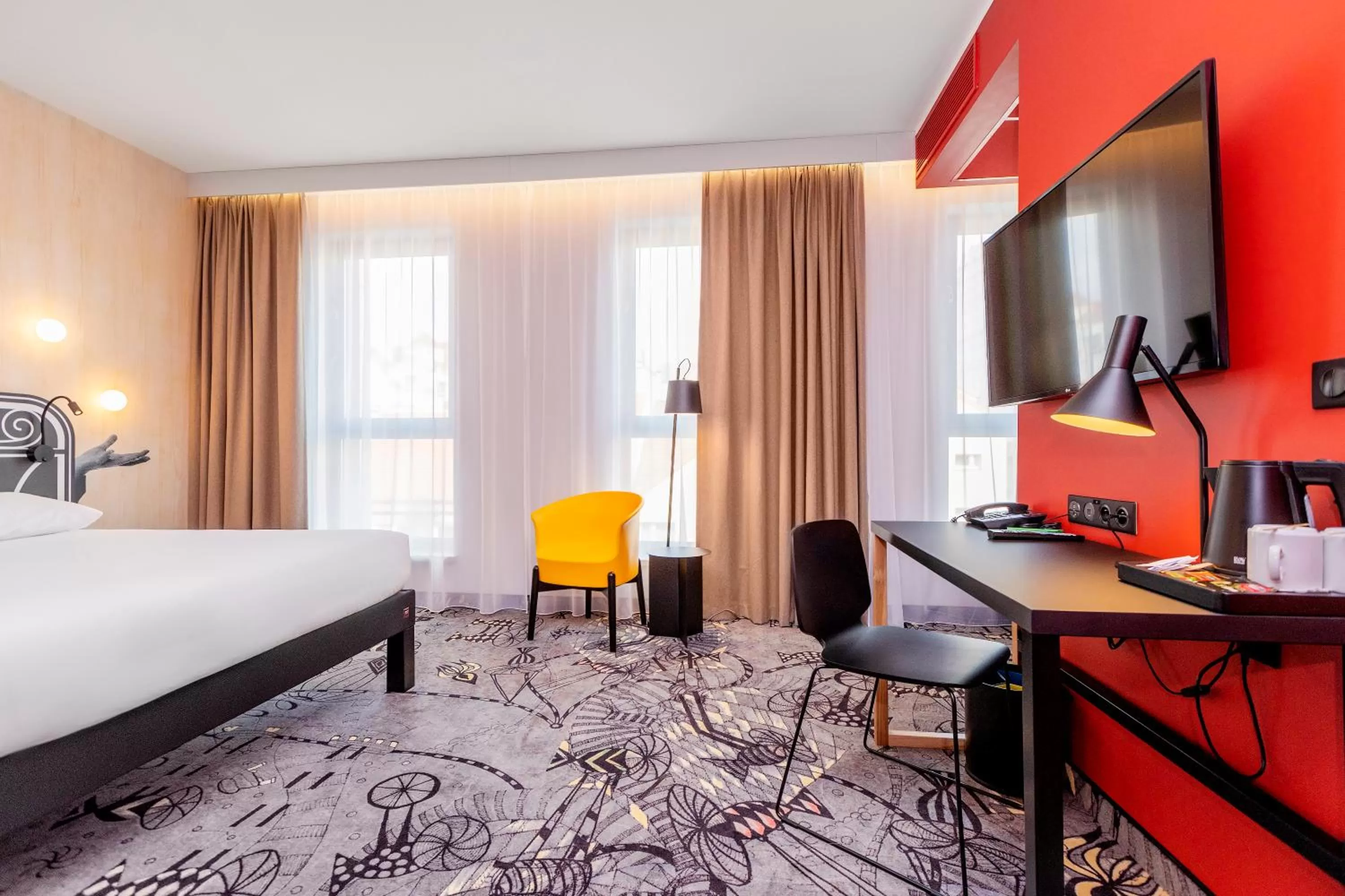 Standard Double Room with Sofa Bed in ibis Styles Szczecin Stare Miasto