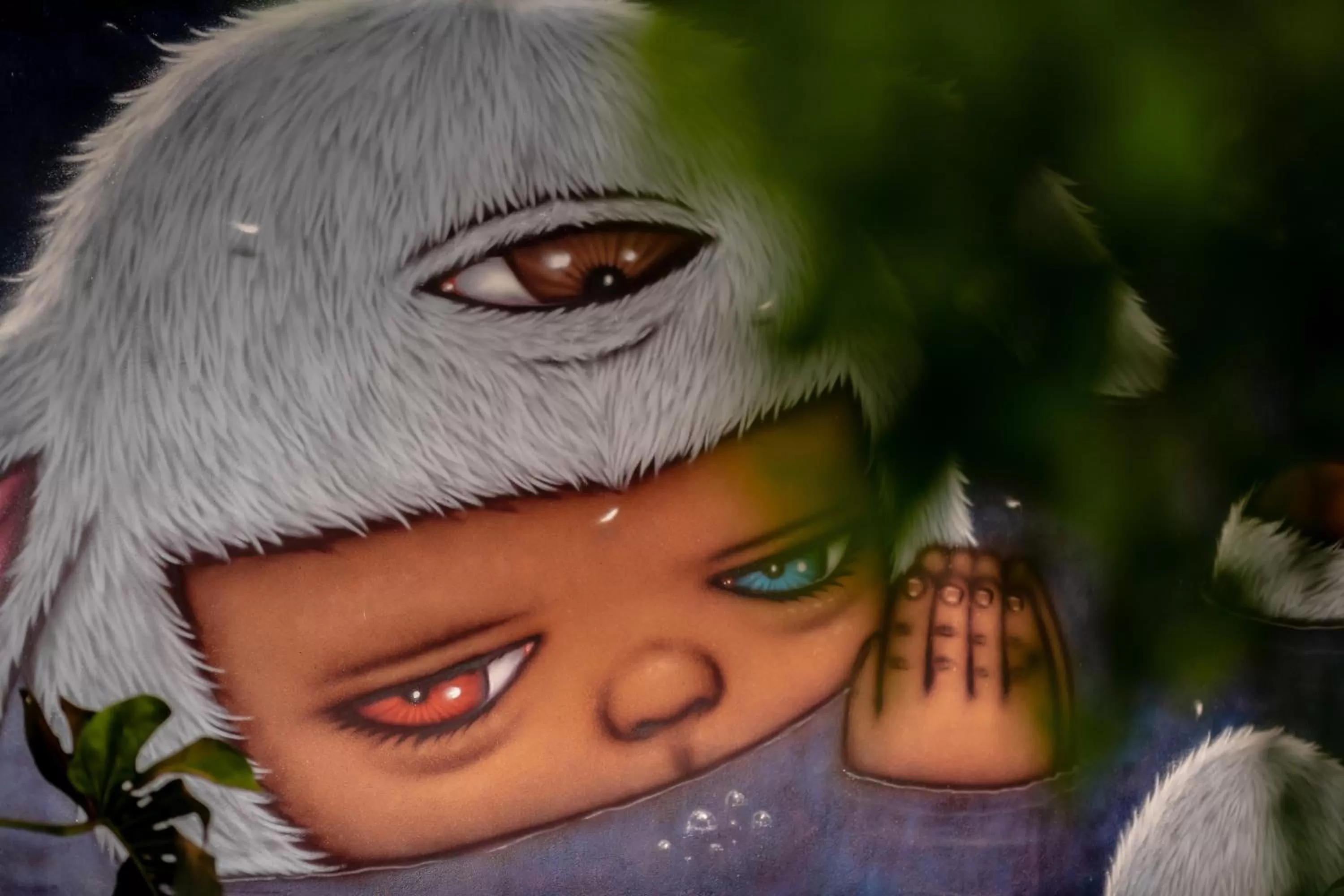 Decorative detail in THE WOOD