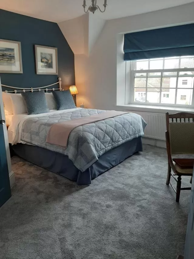 Bed in The Bell at Old Sodbury