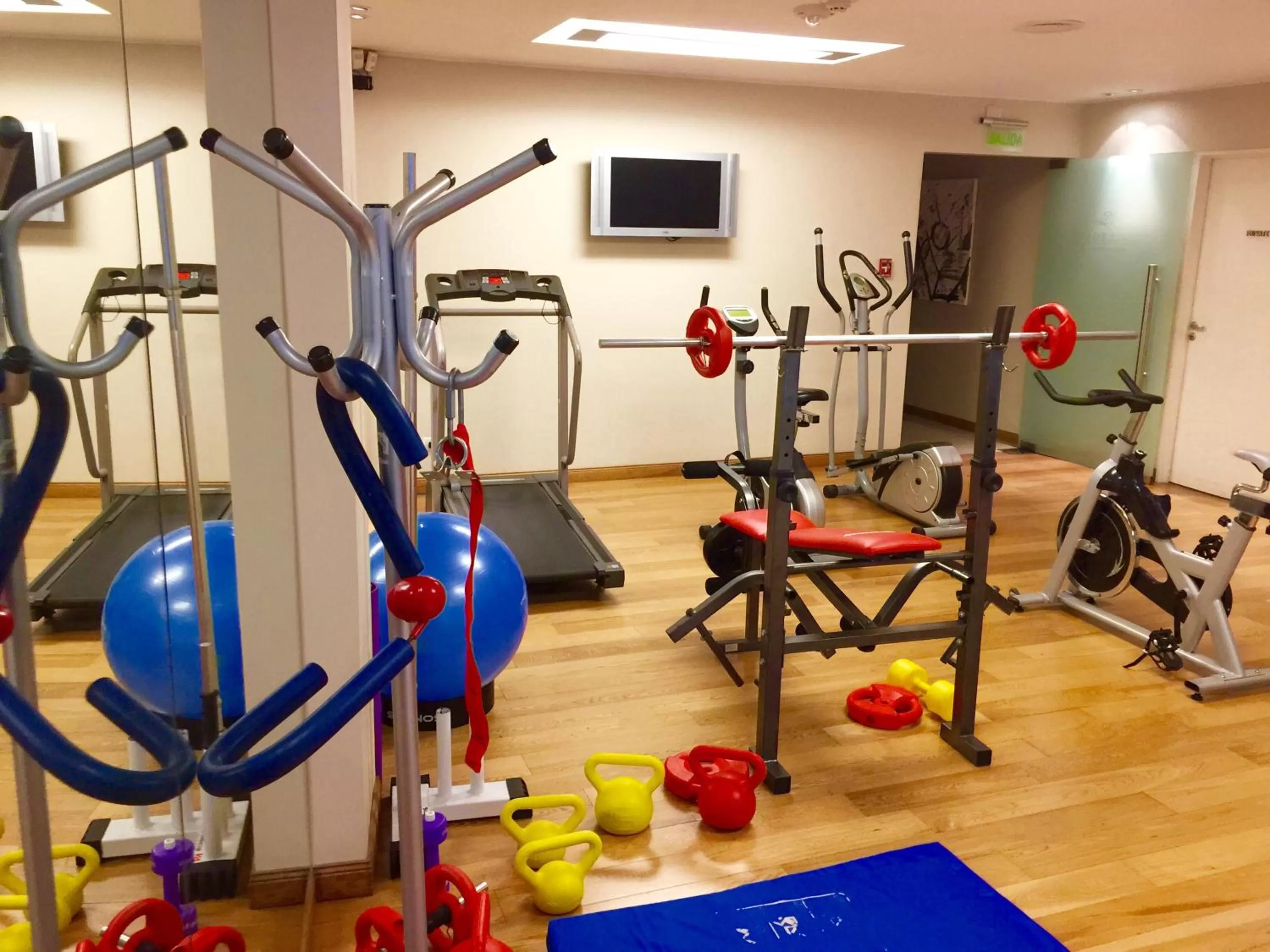 Fitness centre/facilities in Purobaires Hotel Boutique