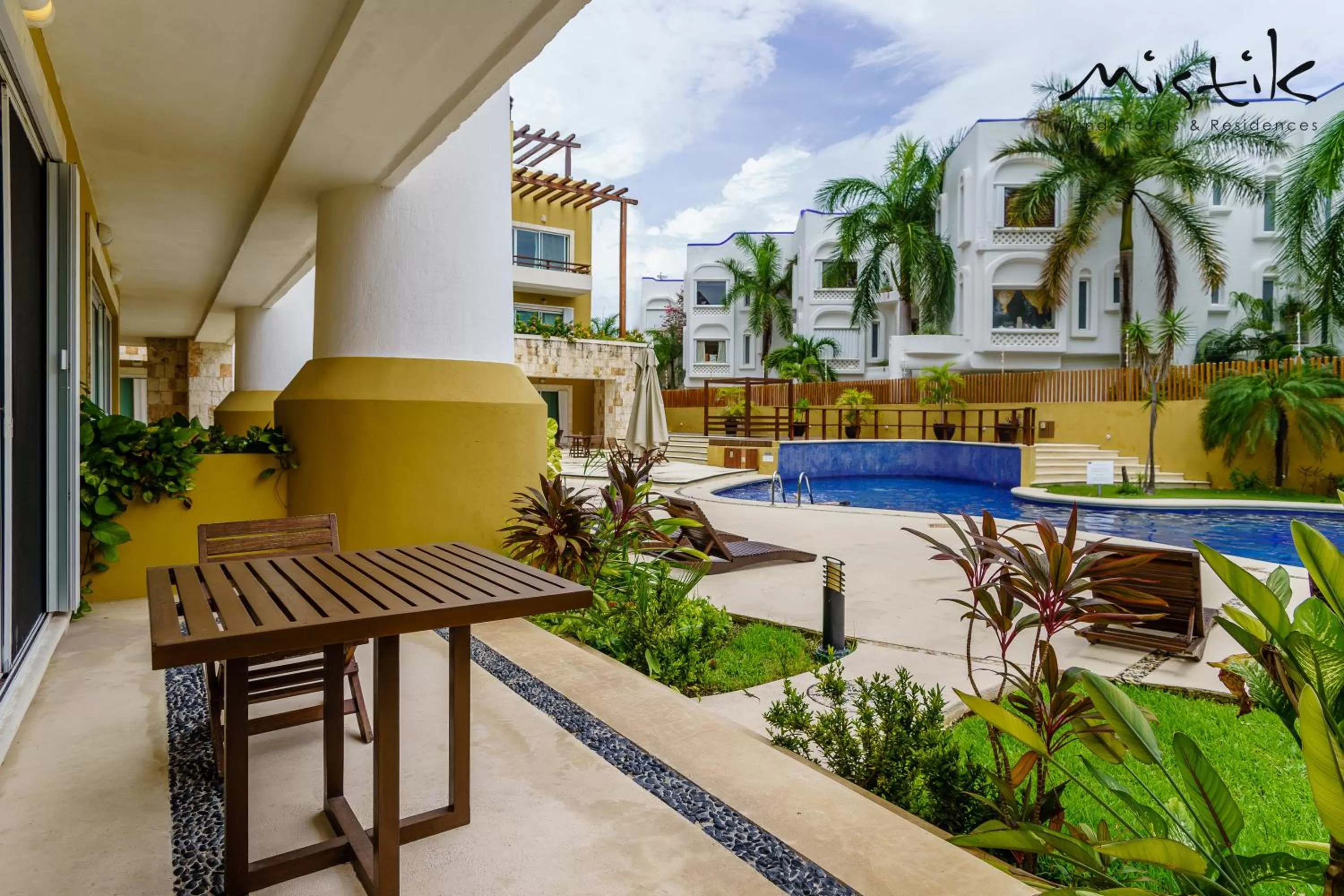 Garden view in Pueblito Escondido by Mistik Vacation Rentals