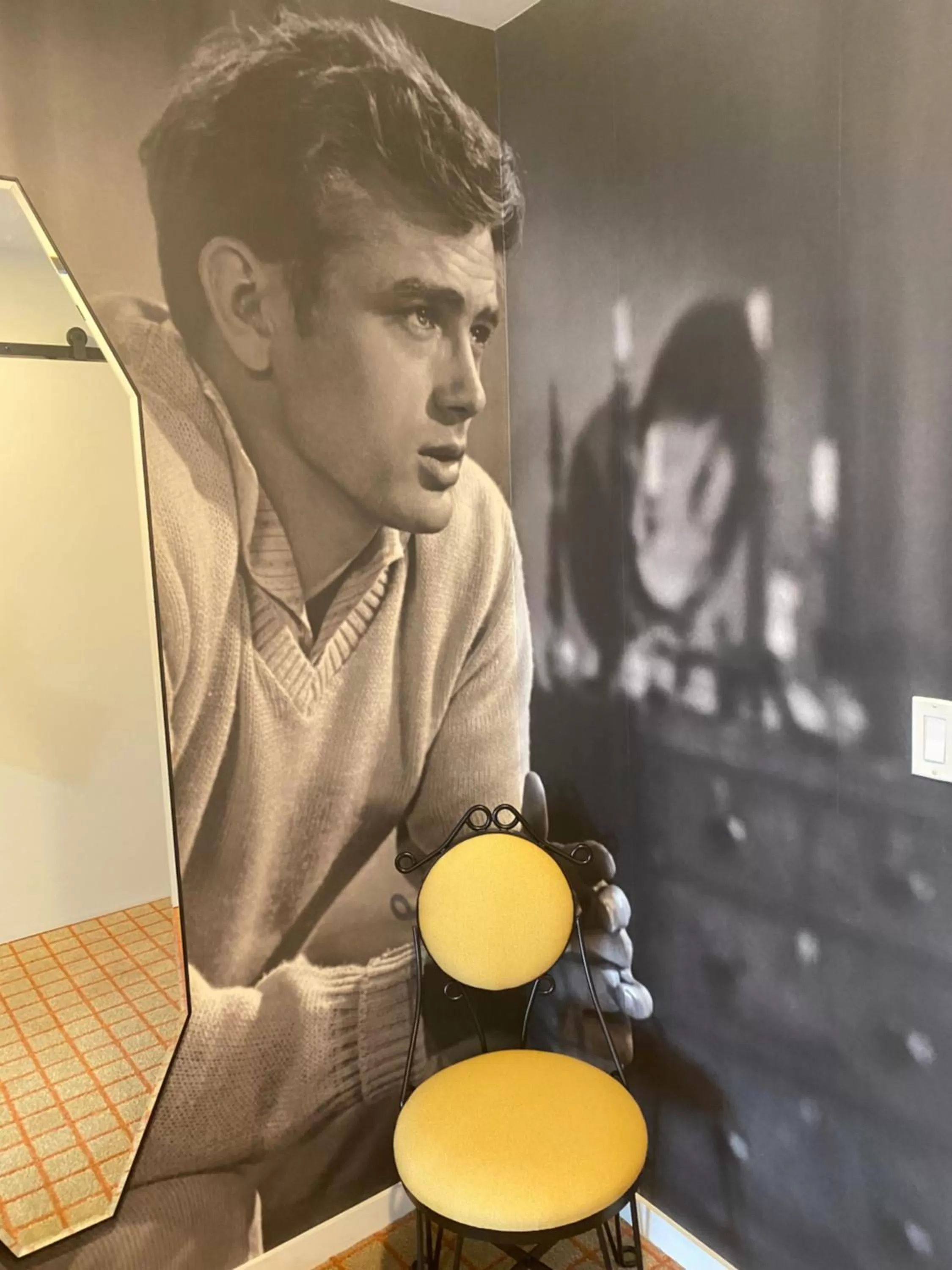 People in The Hollywood Franklin Hotel near Universal Studios