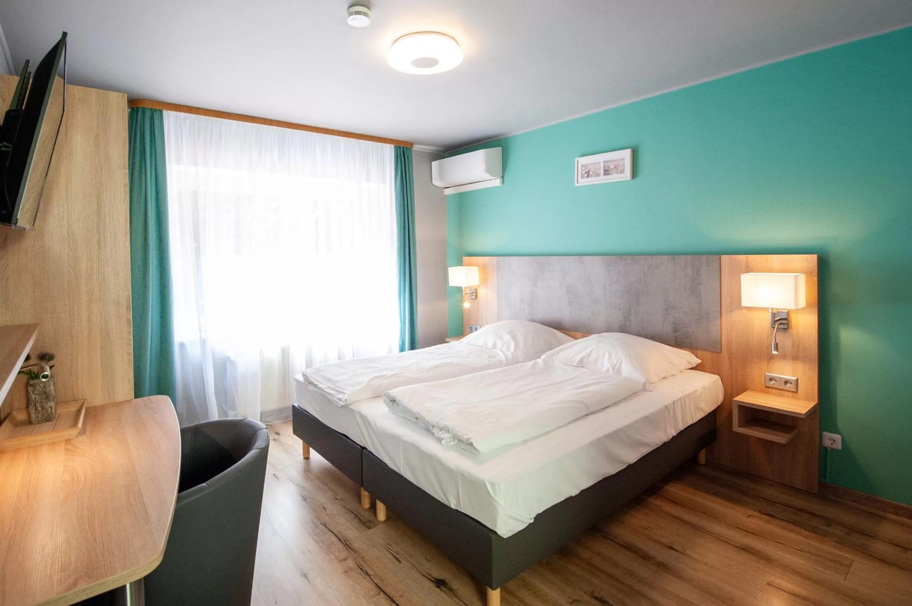 Bed in Hotel Blüchertal