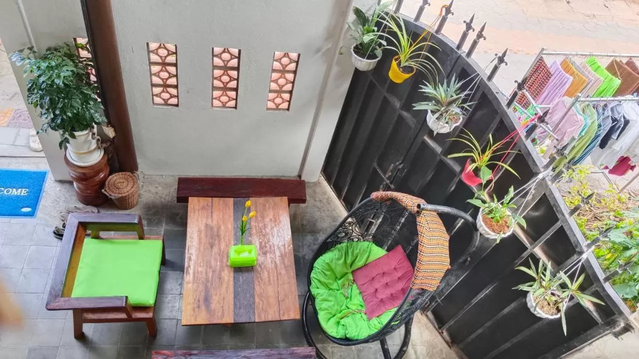 Seating area in Maison Model d'Angkor