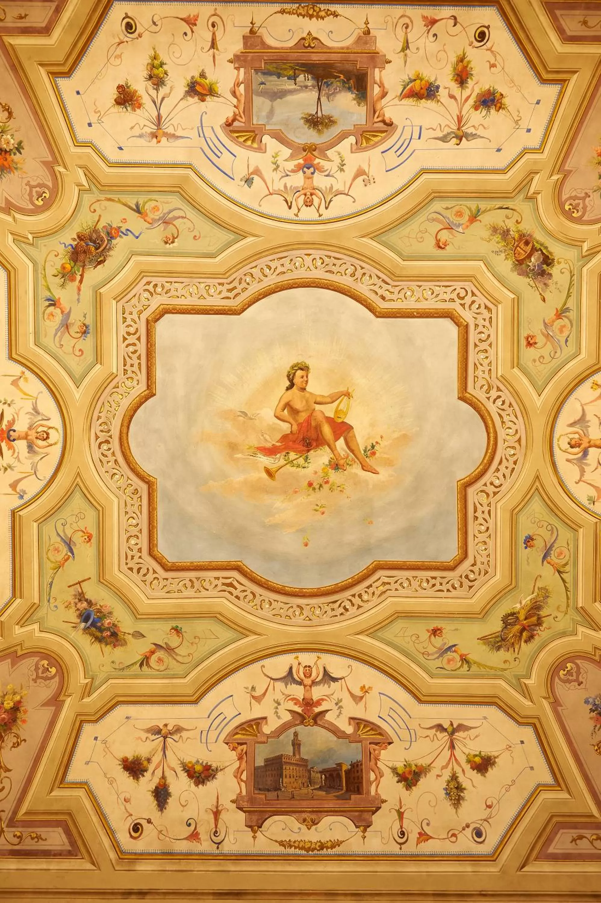Decorative detail in Hotel Firenze Capitale