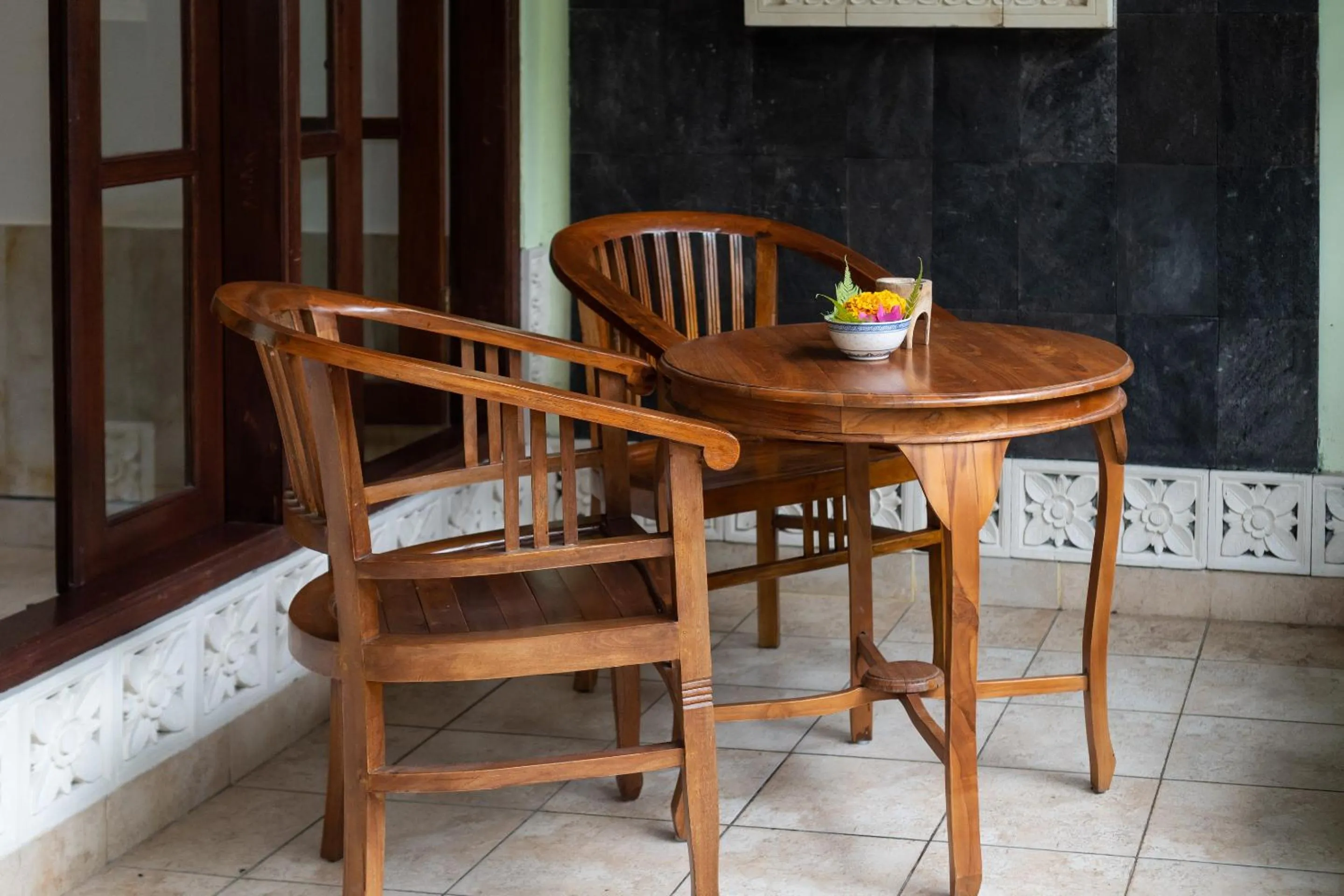 Seating area in Padma Ubud Retreat