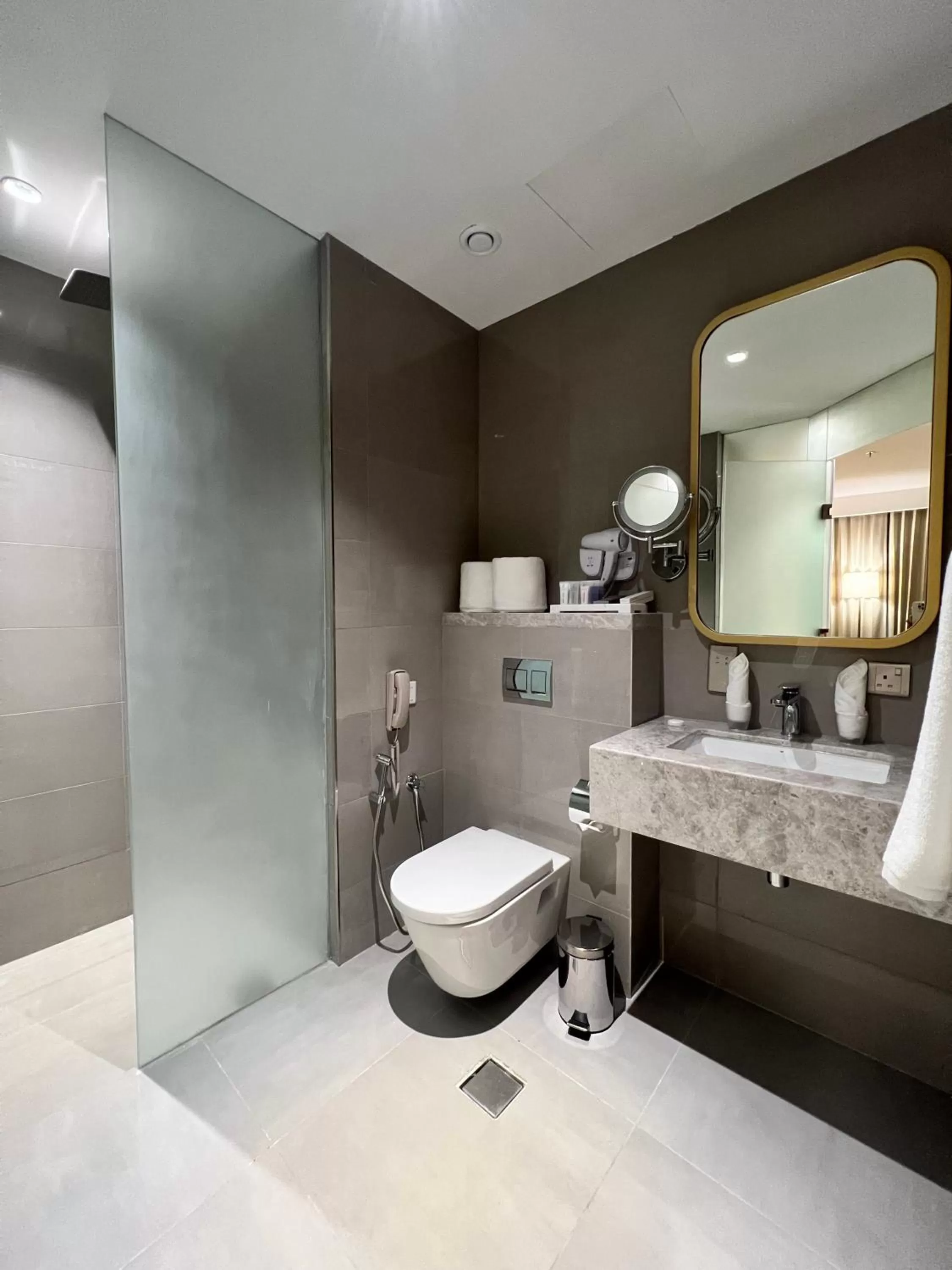 Bathroom in City Seasons Suites
