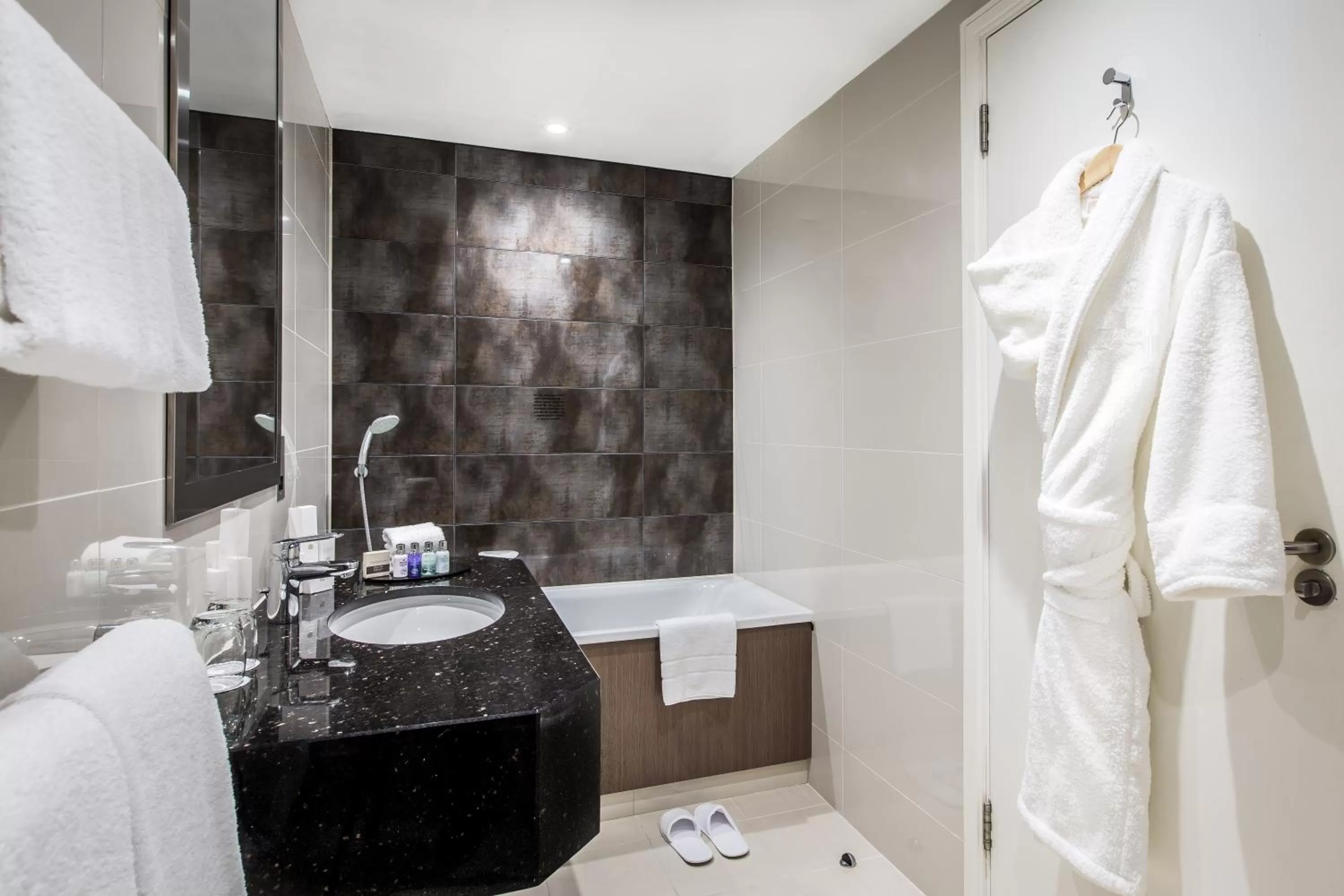 Bathroom in Holiday Inn London Kensington High St. by IHG