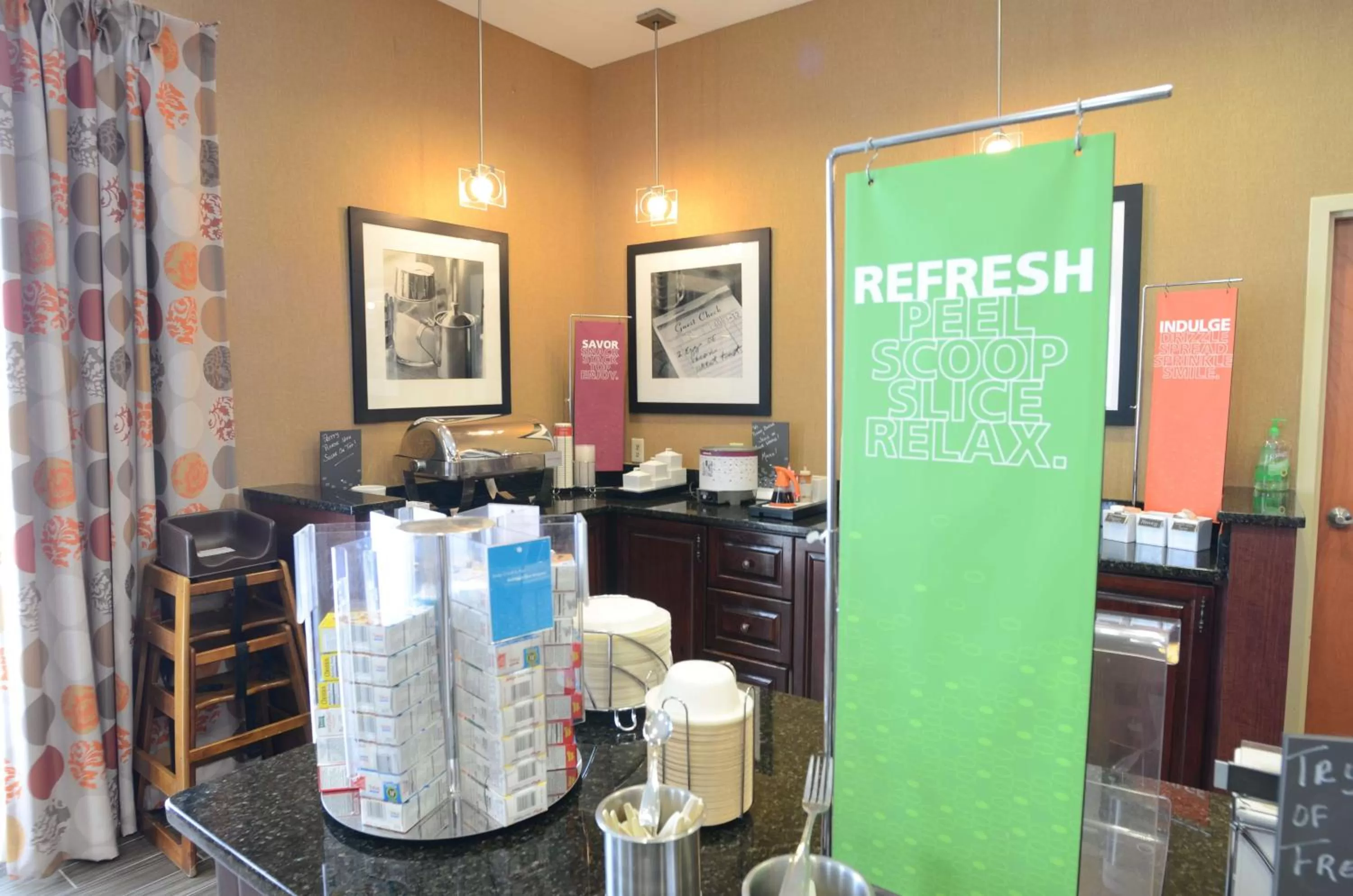 Restaurant/places to eat in Hampton Inn Vidalia