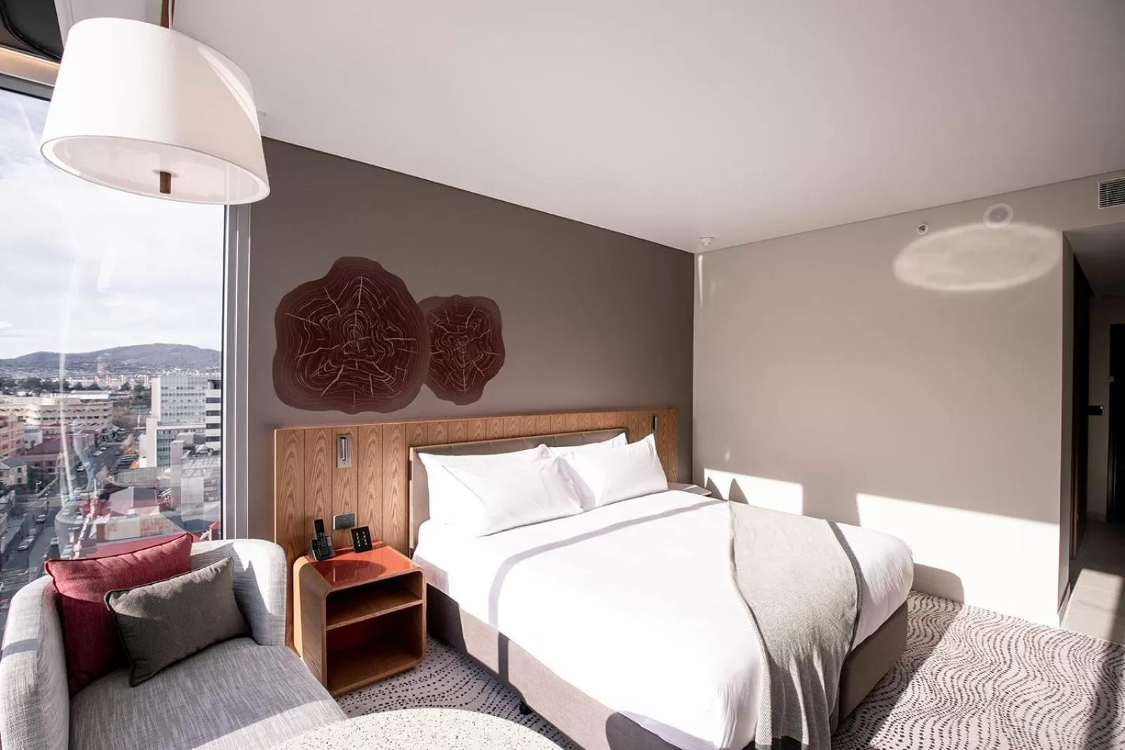 Bedroom, Bed in Crowne Plaza Hobart by IHG