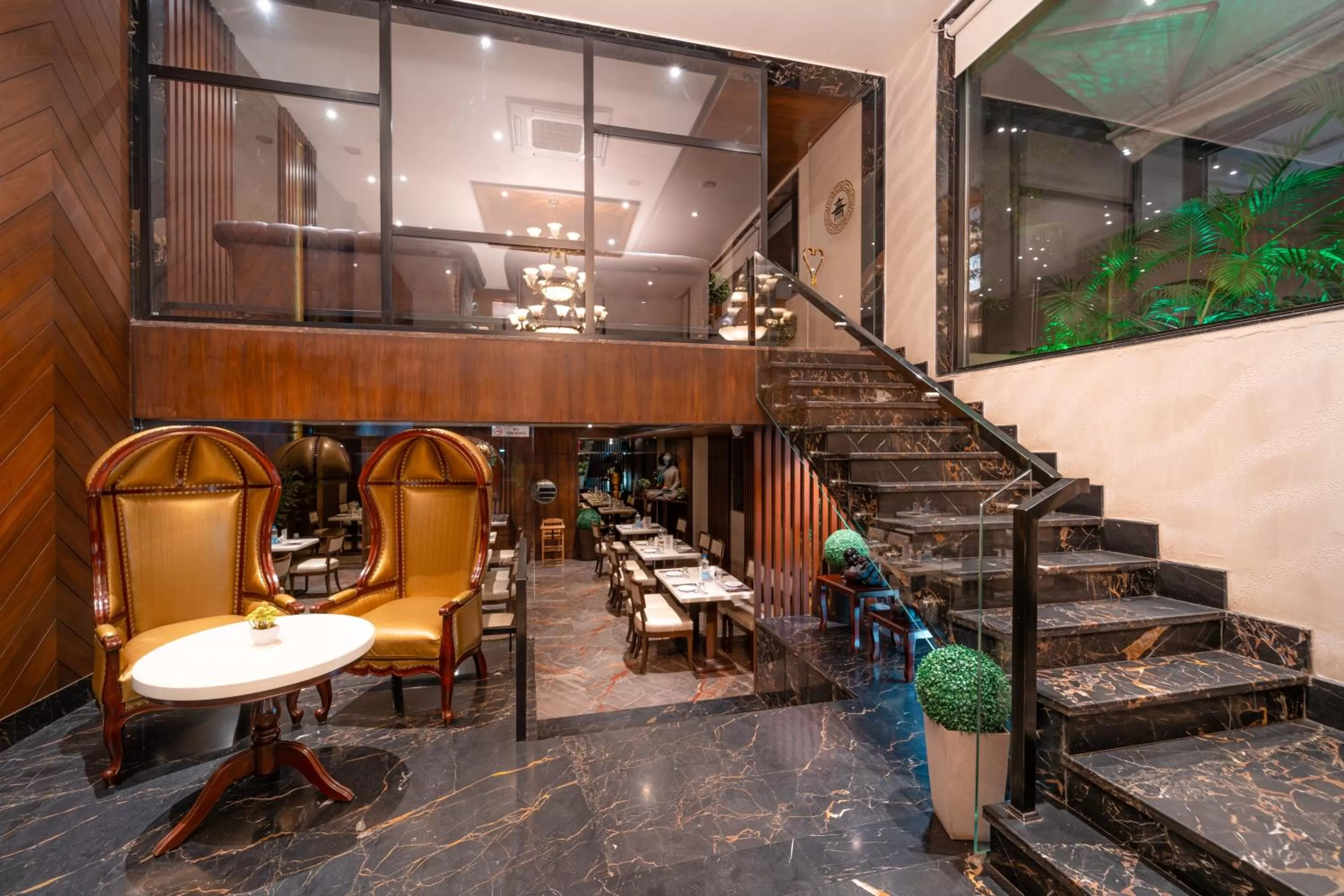 Seating area in Playsales Eco Stay Vijay Nagar Indore