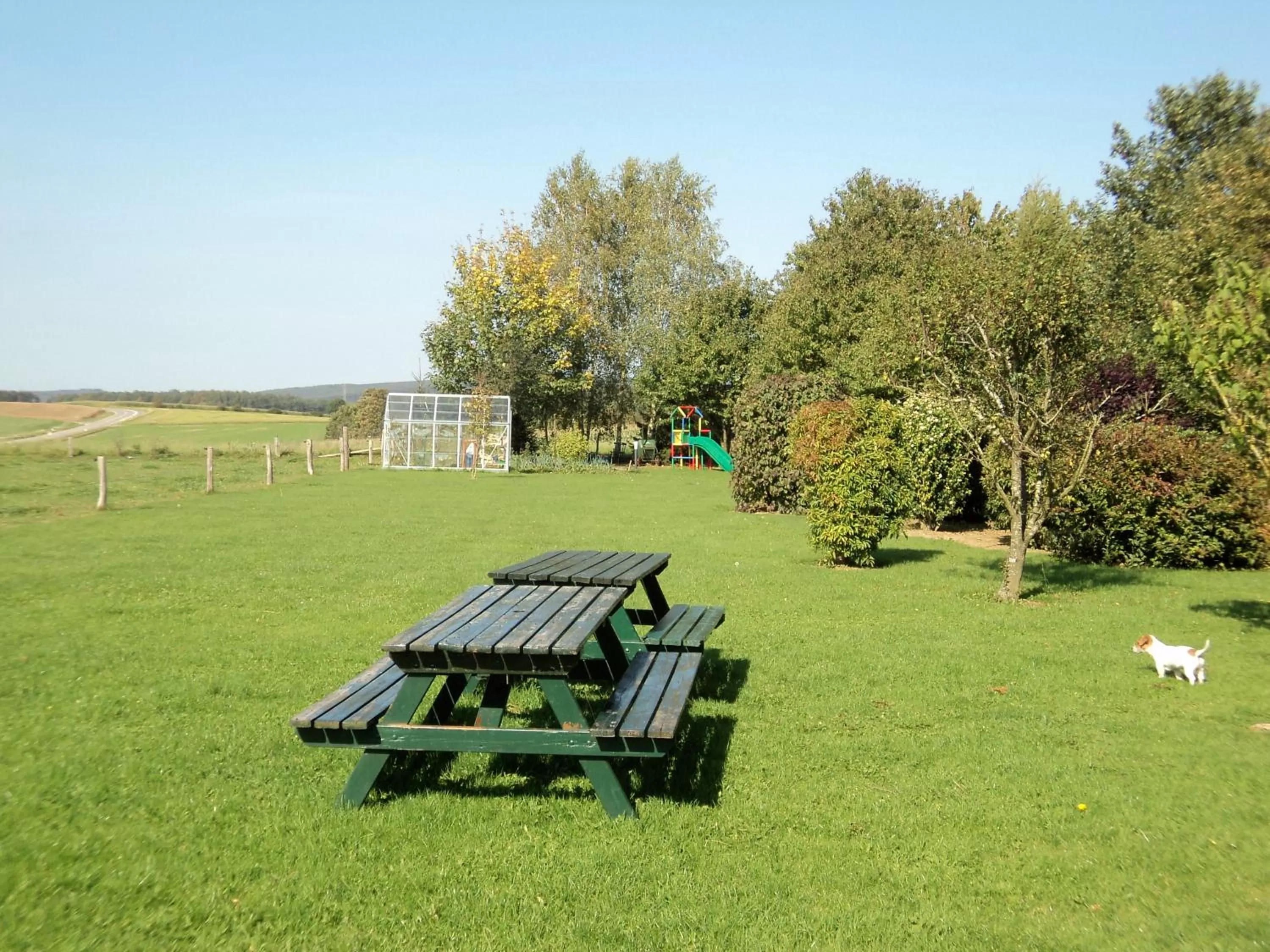 Garden in B&B La Niouche