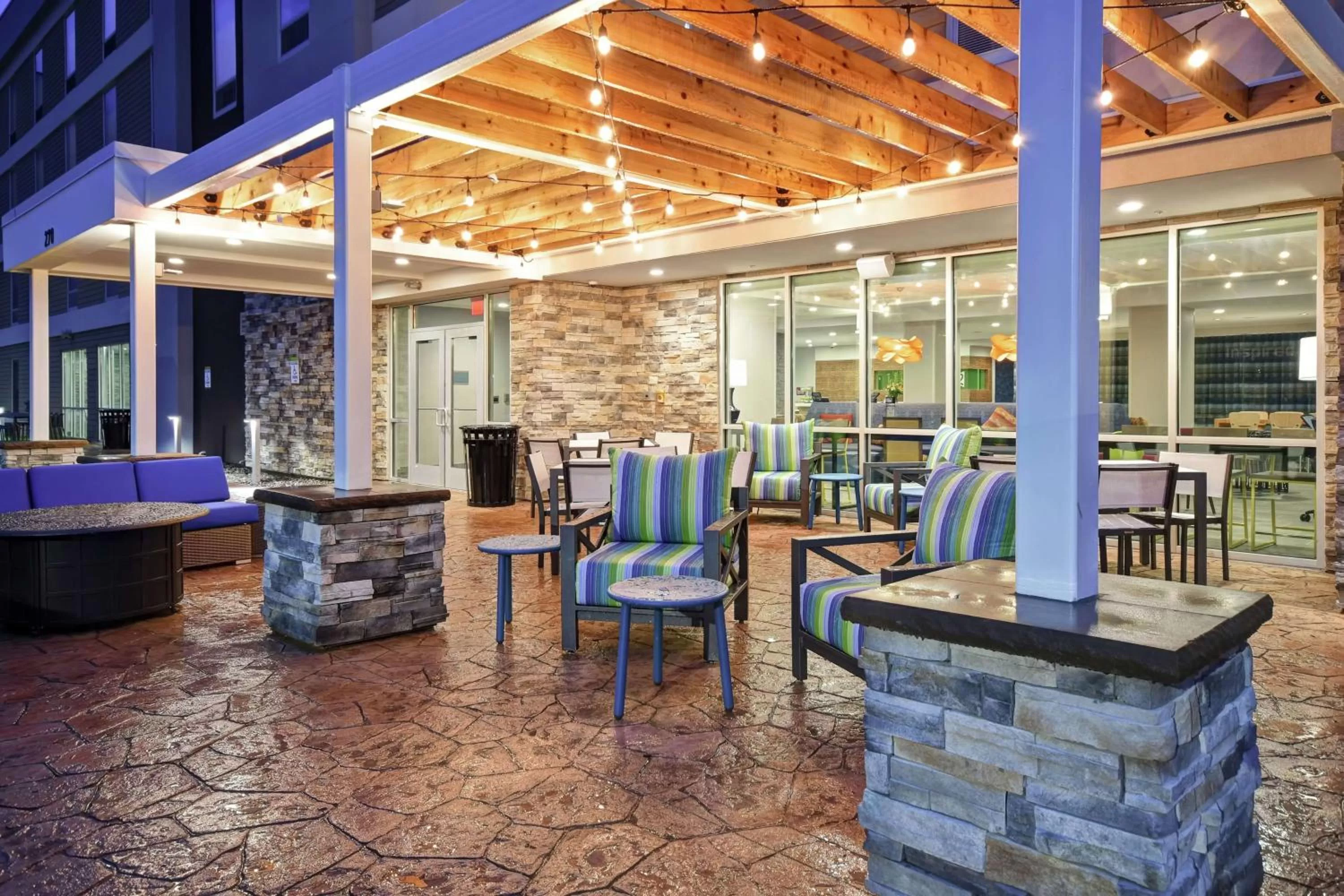 Patio in Home2 Suites By Hilton Georgetown