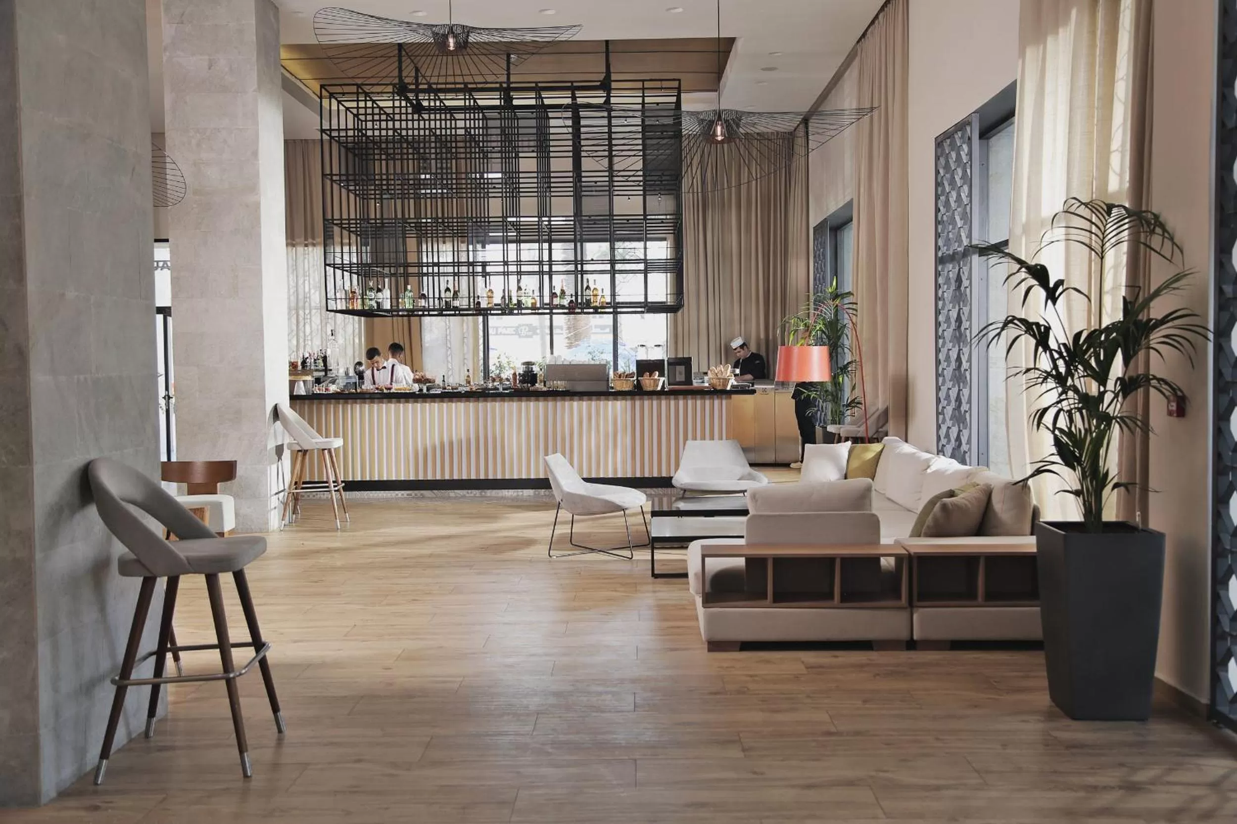 Lobby or reception in Novotel Mohammedia