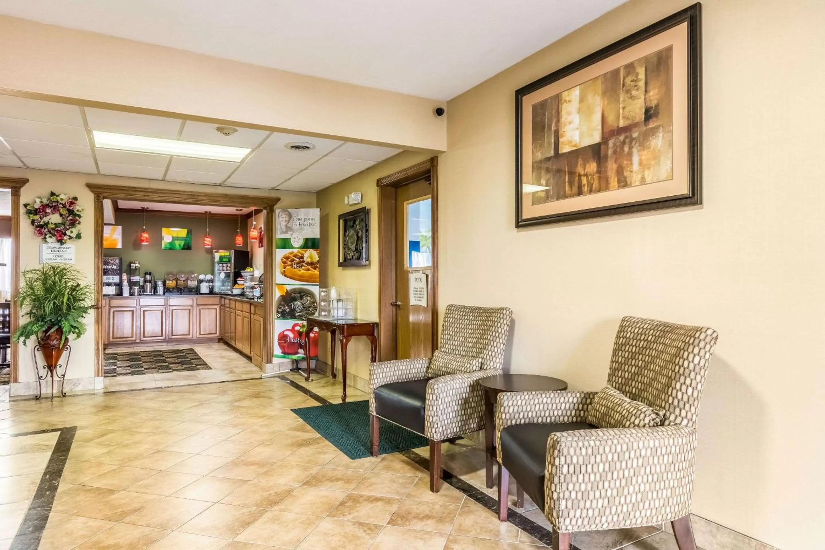 Lobby or reception in Quality Inn I-74 Batesville