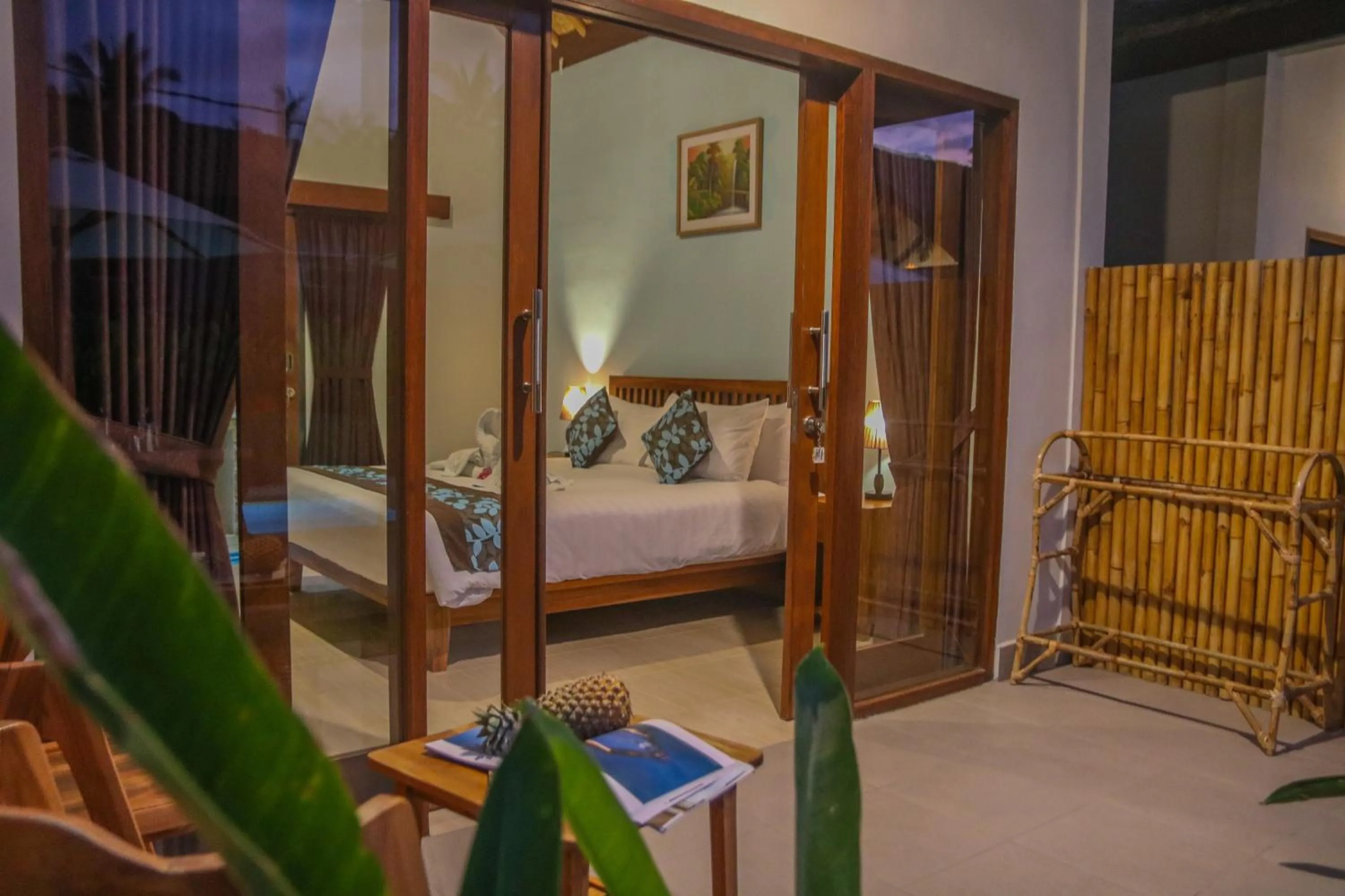 Bedroom, Bed in Cozy Cottages Lombok