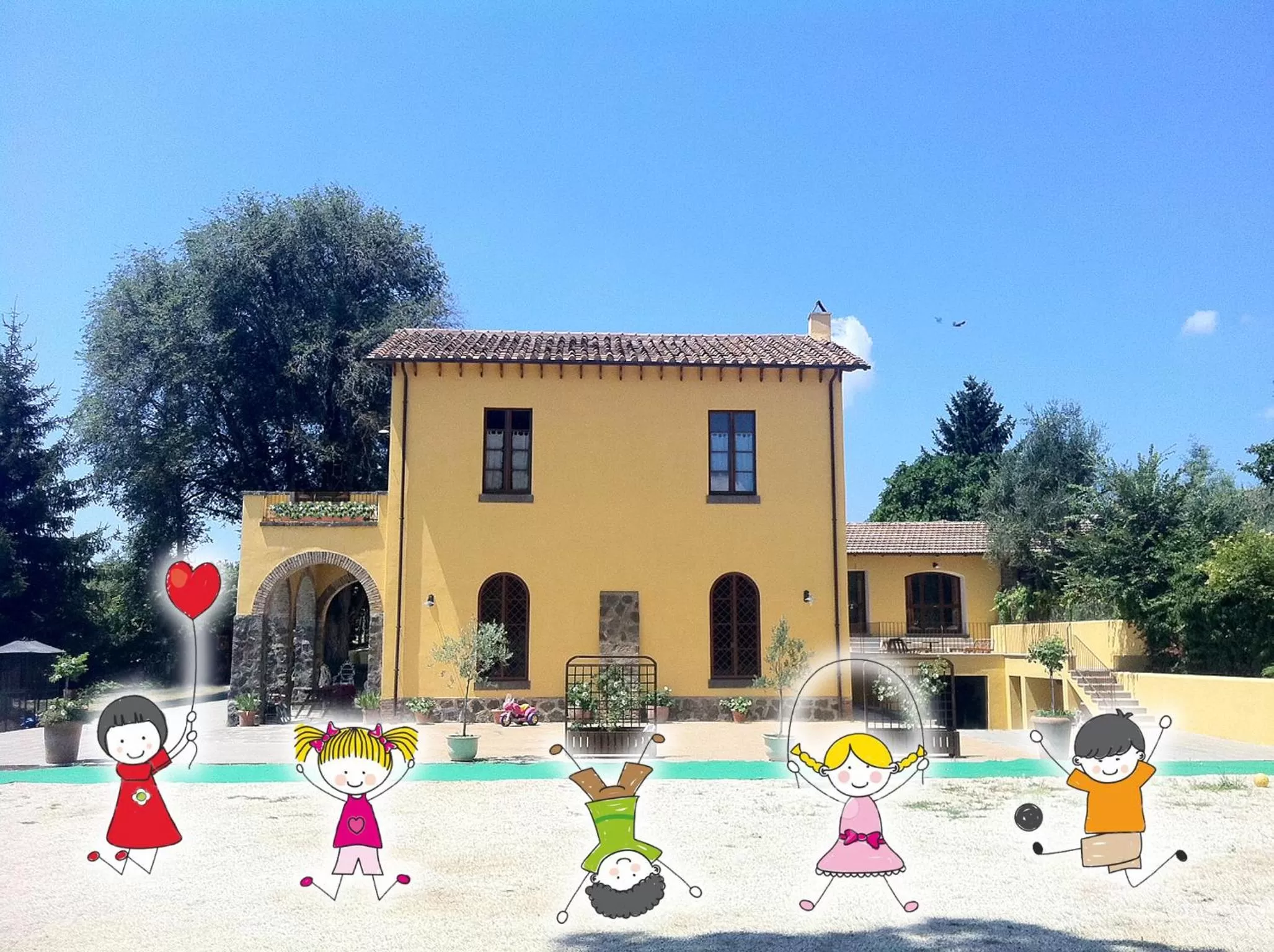 Property Building in Casale Fedele Family Village Vicino al Borgo