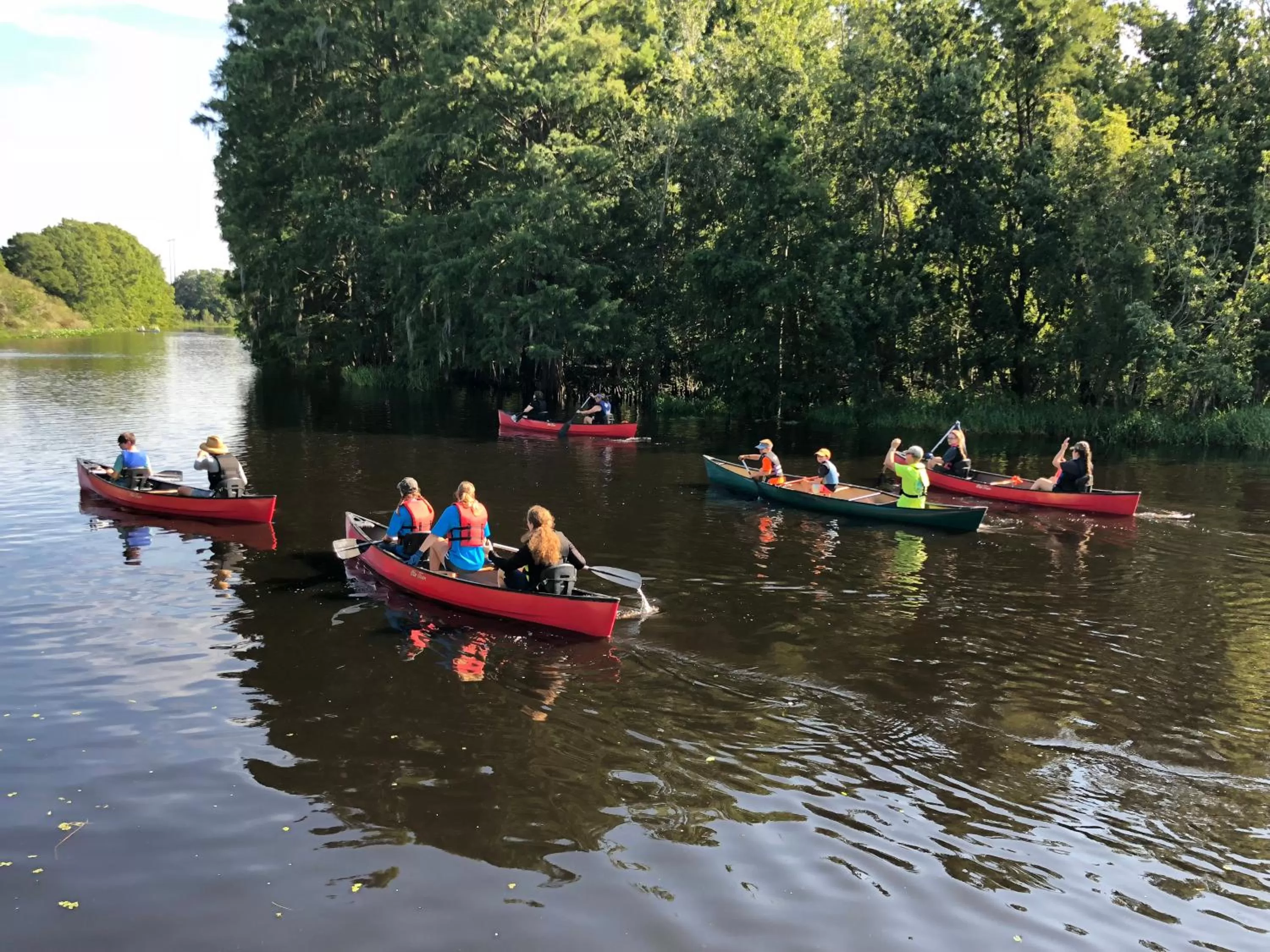 Canoeing in Camp Mack Lodge, Marina & RV Resort
