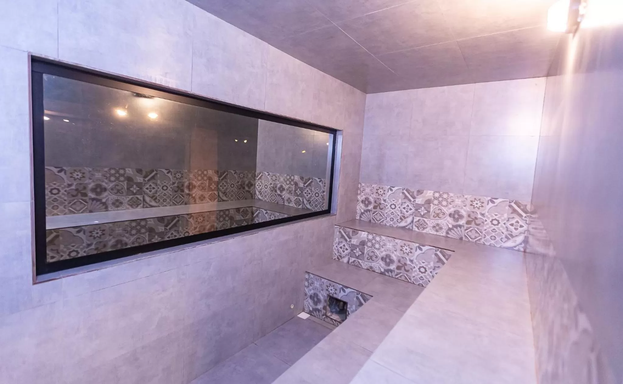 Steam room in DOM Hotel