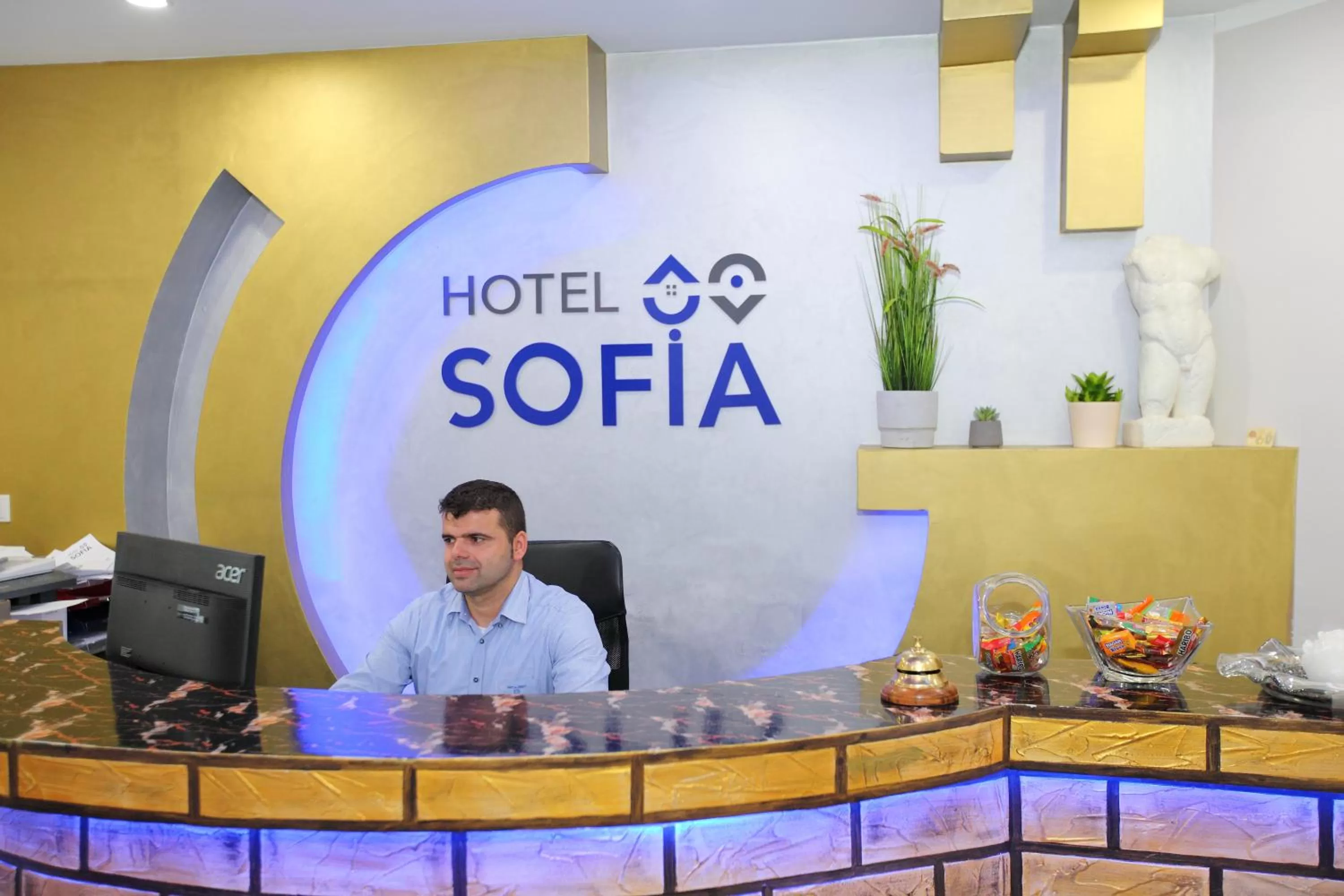 Lobby or reception in Hotel Sofia