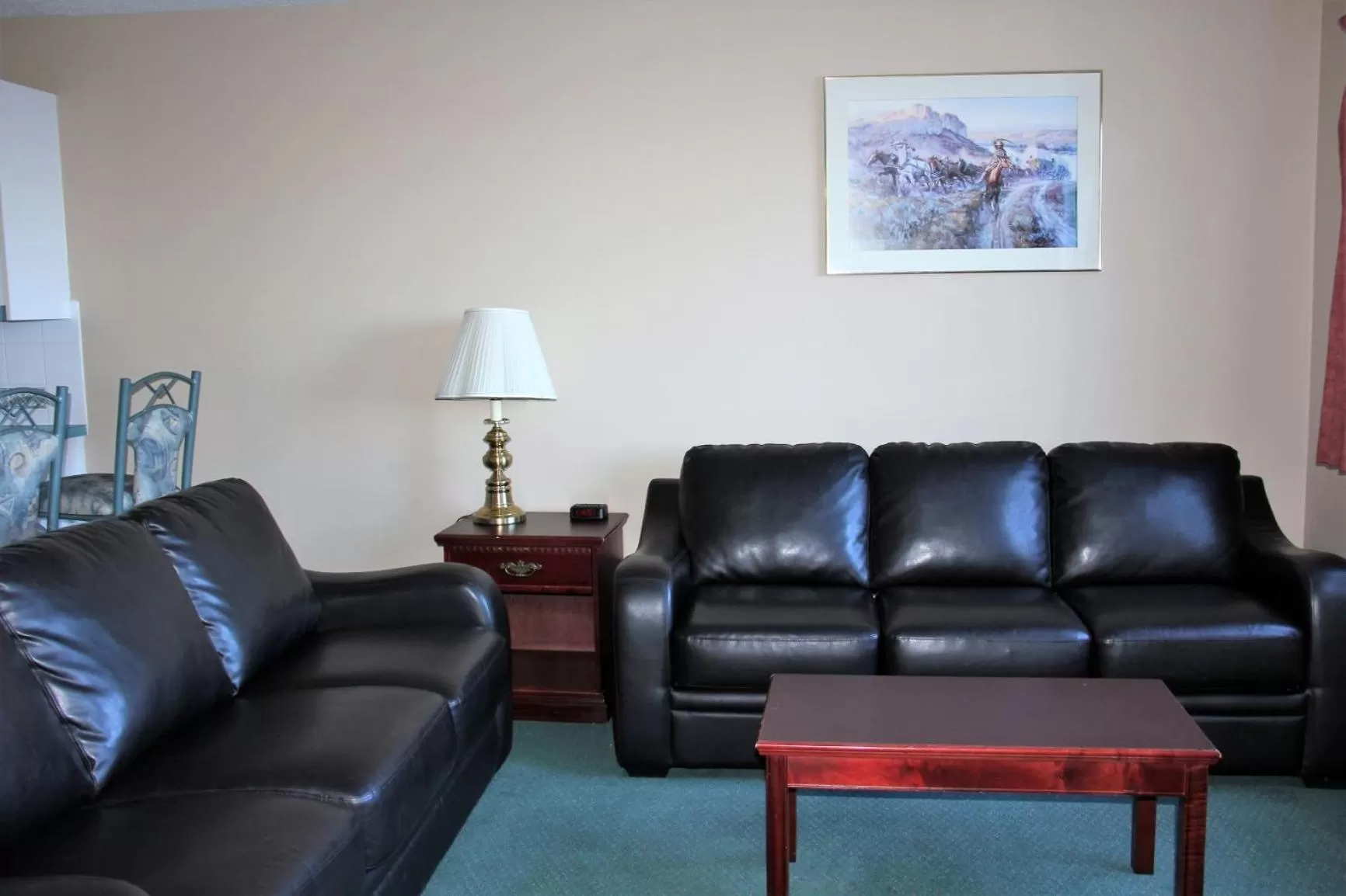 Living room in Travelodge by Wyndham Lacombe