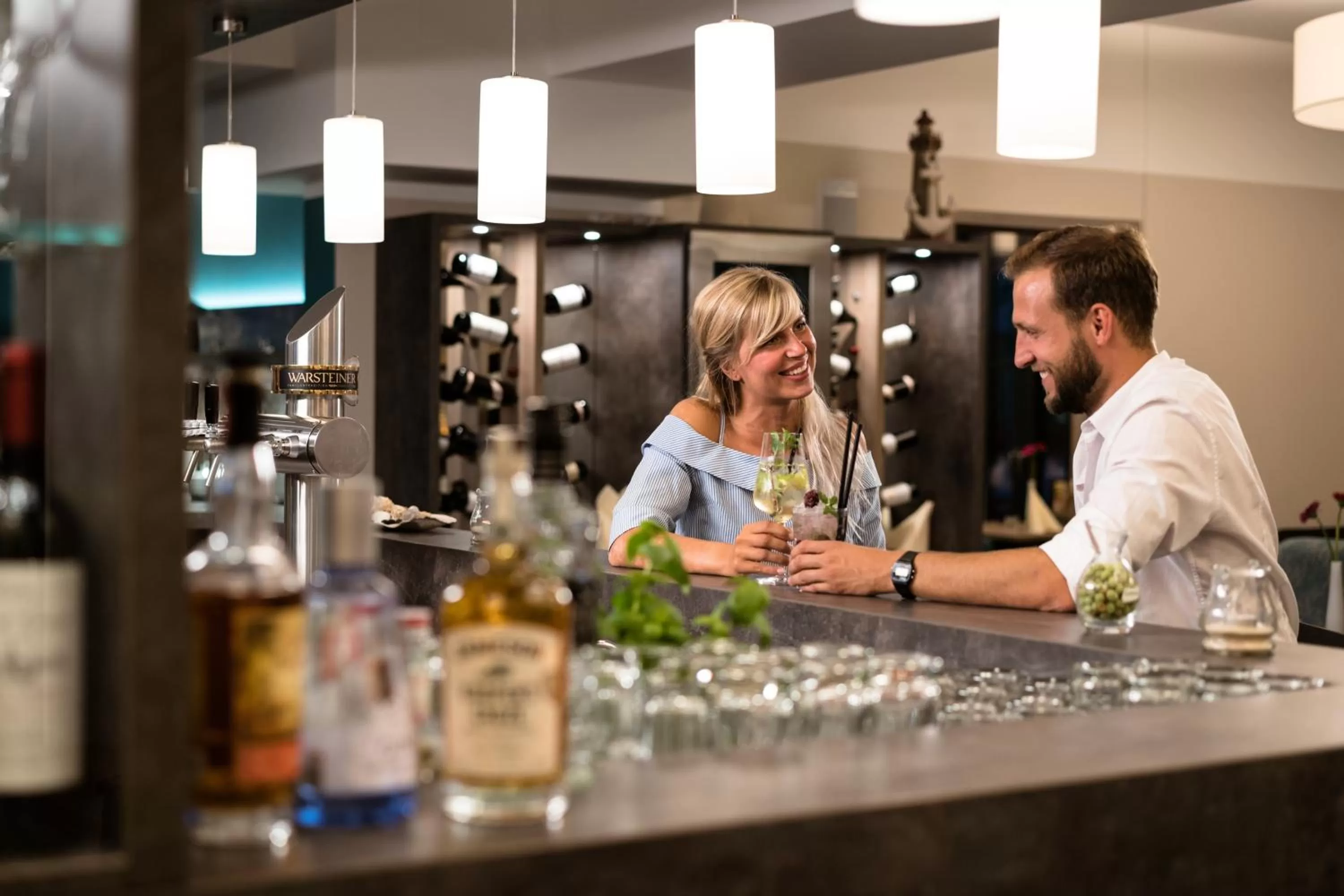 Lounge or bar in AKZENT Apartmenthotel Residenz