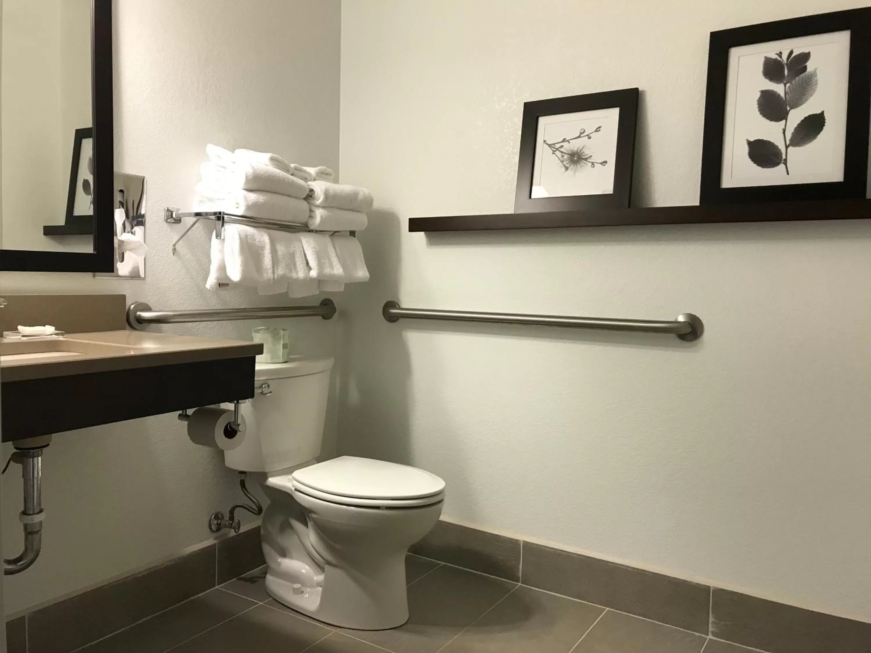 Toilet in Country Inn & Suites by Radisson, Fond du Lac, WI