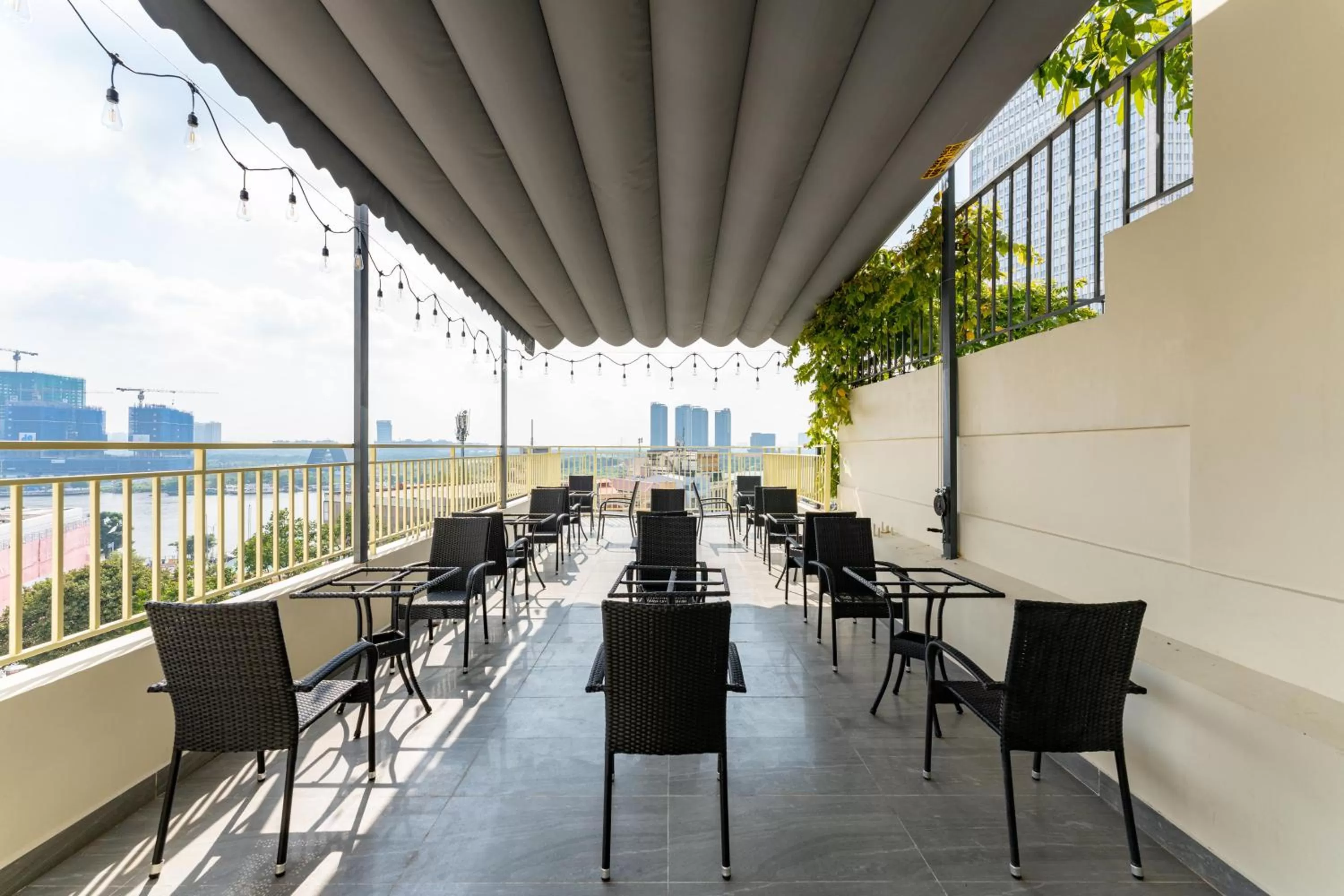 Balcony/Terrace in Edoya hotel Dong Khoi