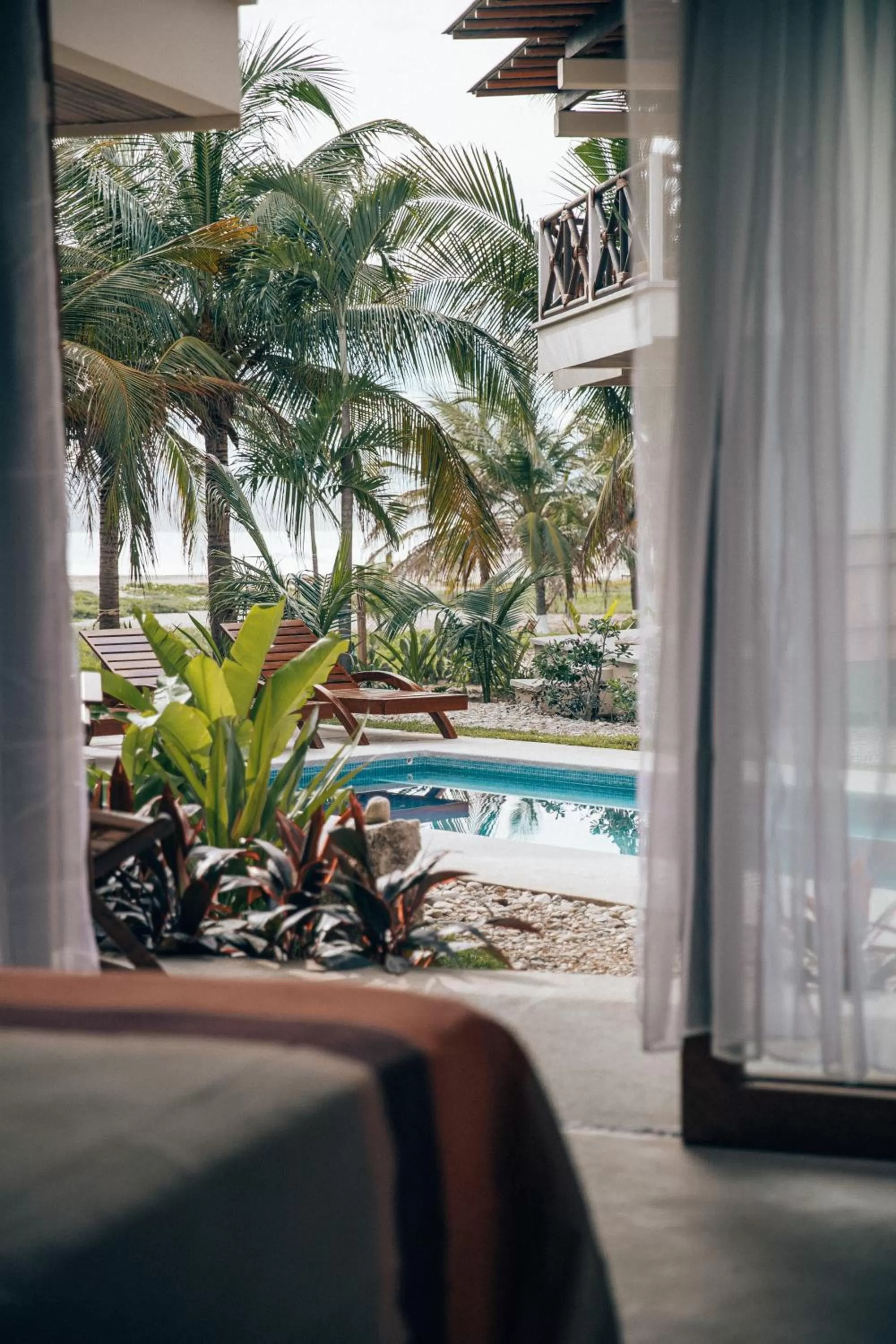 Swimming pool in Casa Kuaa