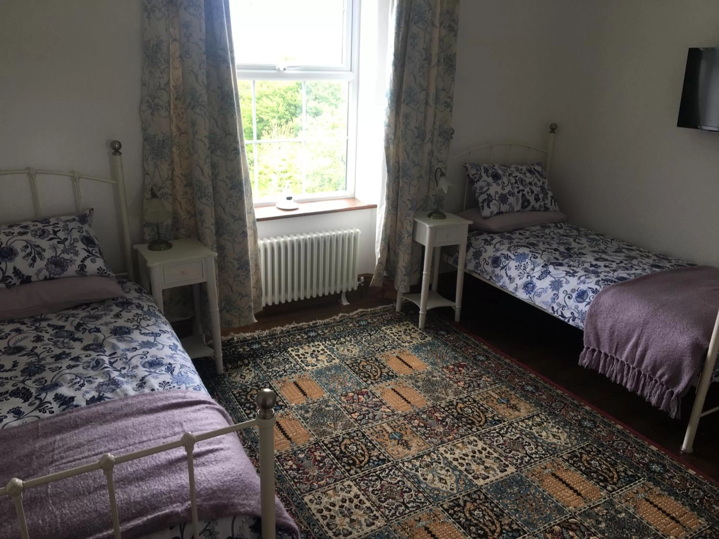 Bedroom in Treganoon House, Lanlivery