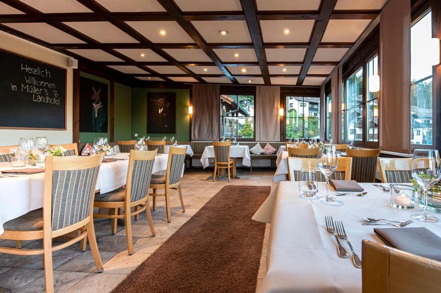 Restaurant/places to eat in Müller´s Landhotel