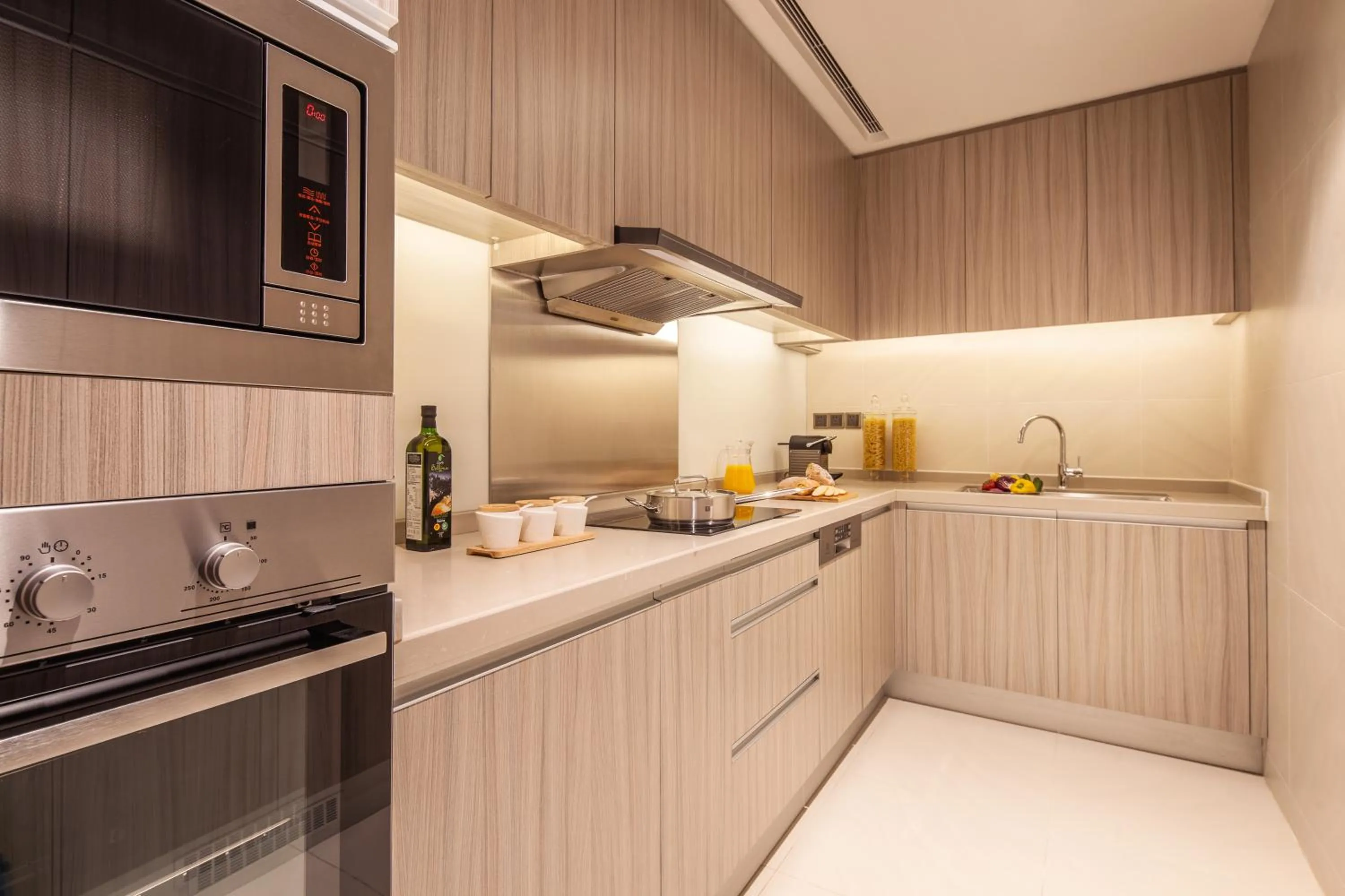 Kitchen or kitchenette in Ascott Raffles City Shenzhen