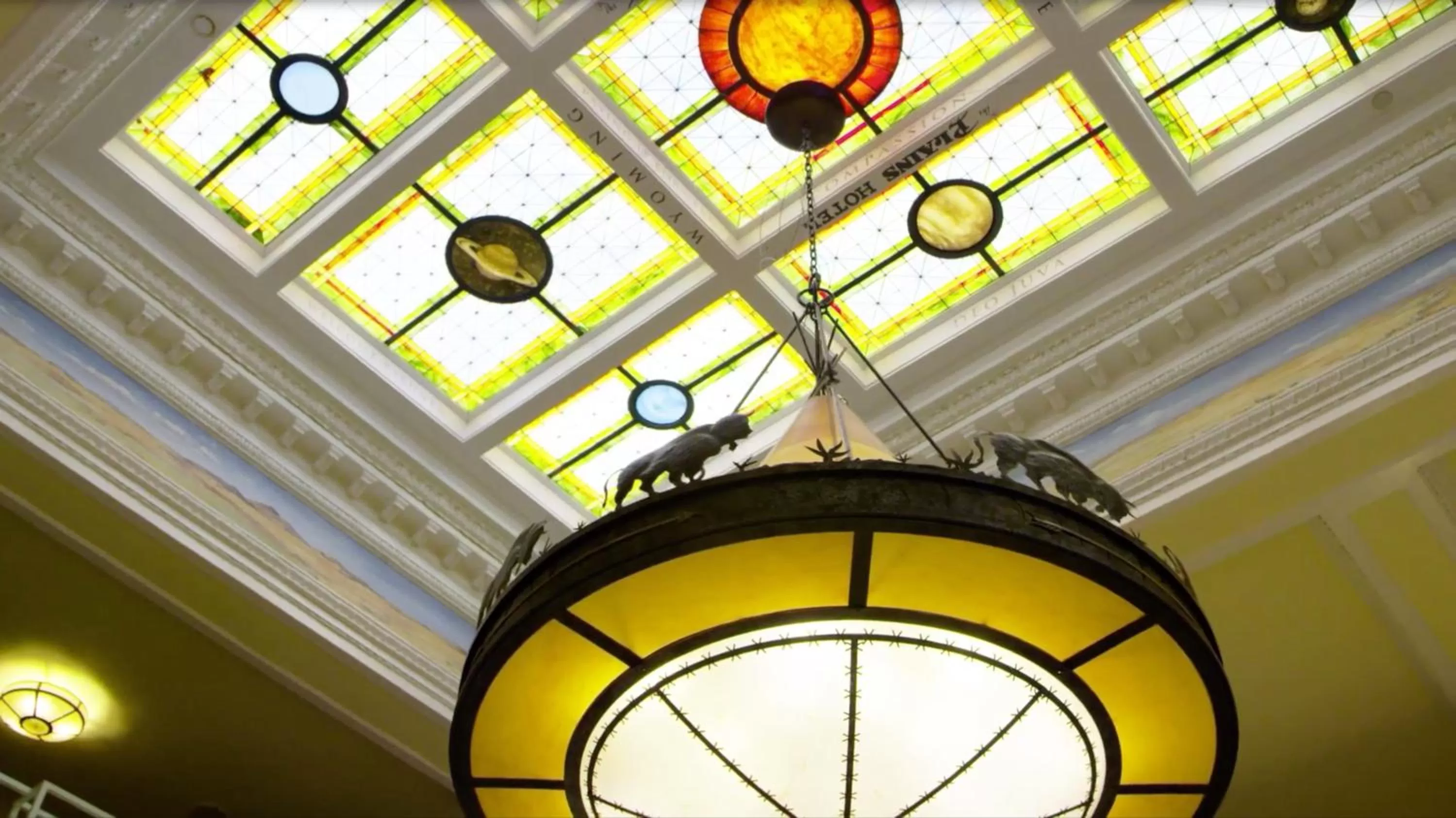 Lobby or reception in Historic Plains Hotel