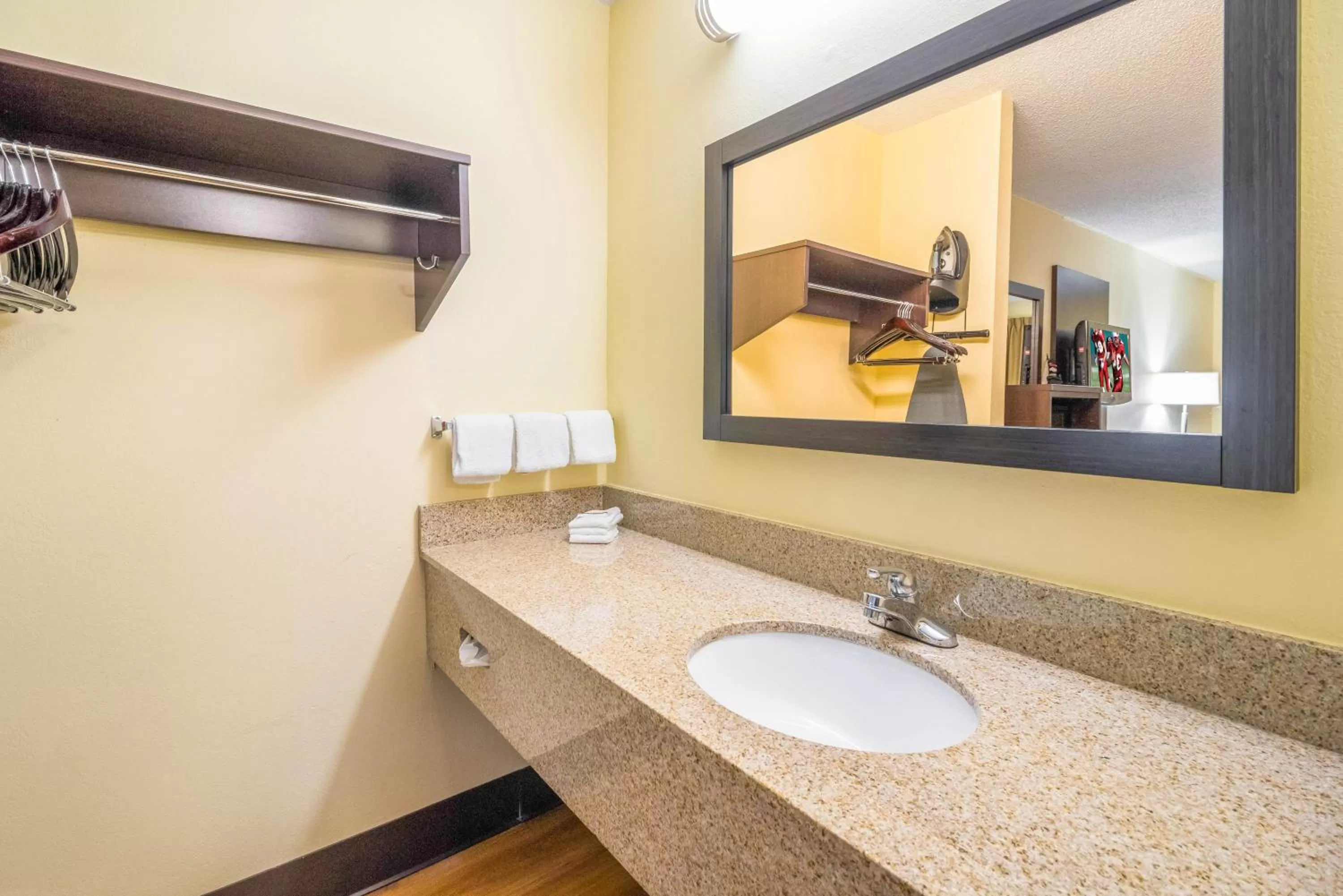 Bathroom in Red Roof Inn Clarksville