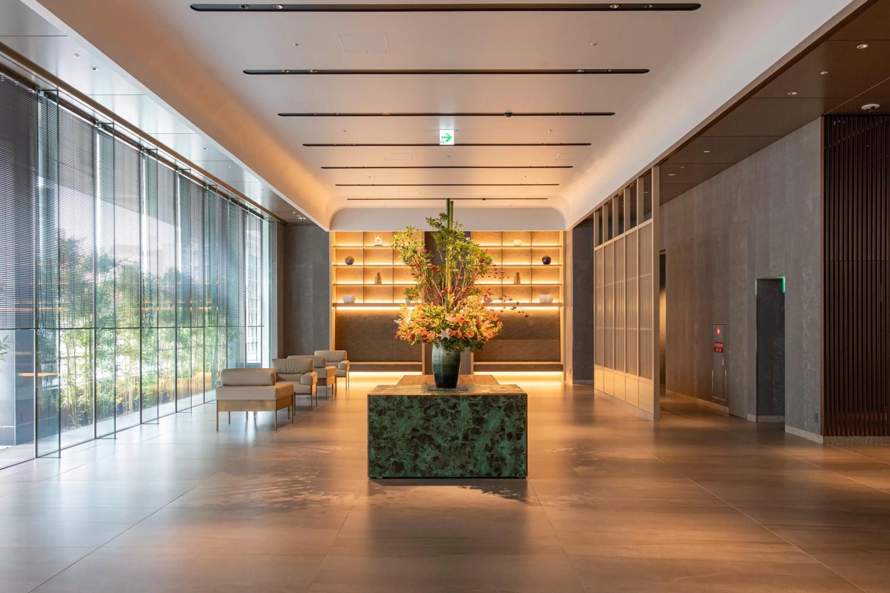 Lobby or reception in THE BLOSSOM HAKATA Premier