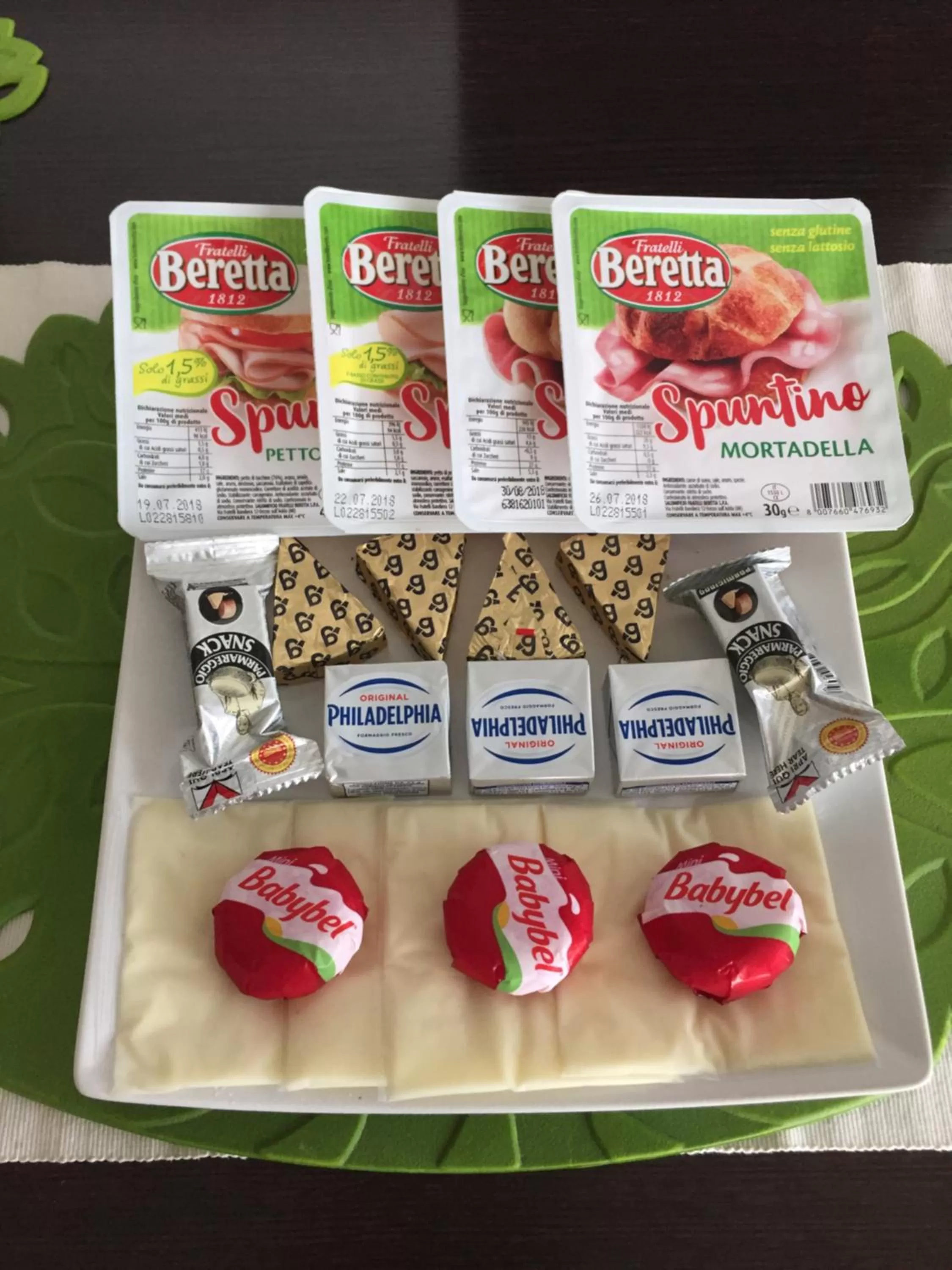 Continental breakfast in De Maria House