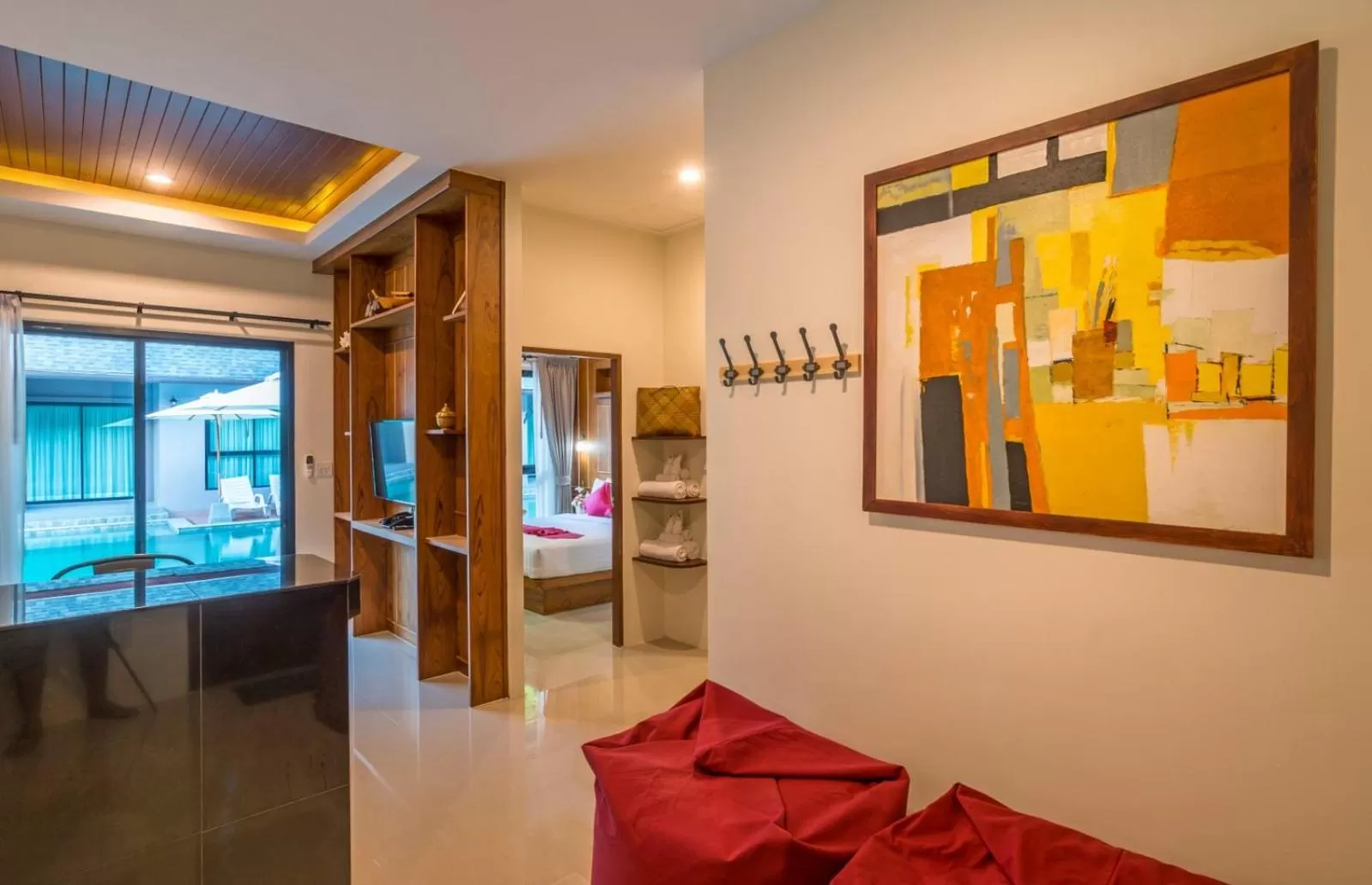 Living room in The Scene Cliff View Villas