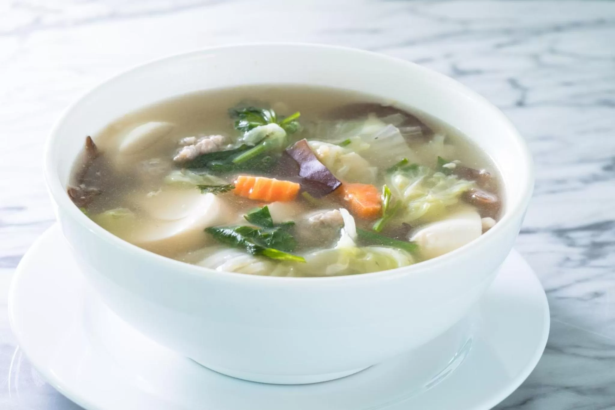 Food close-up in P Plus Hotel