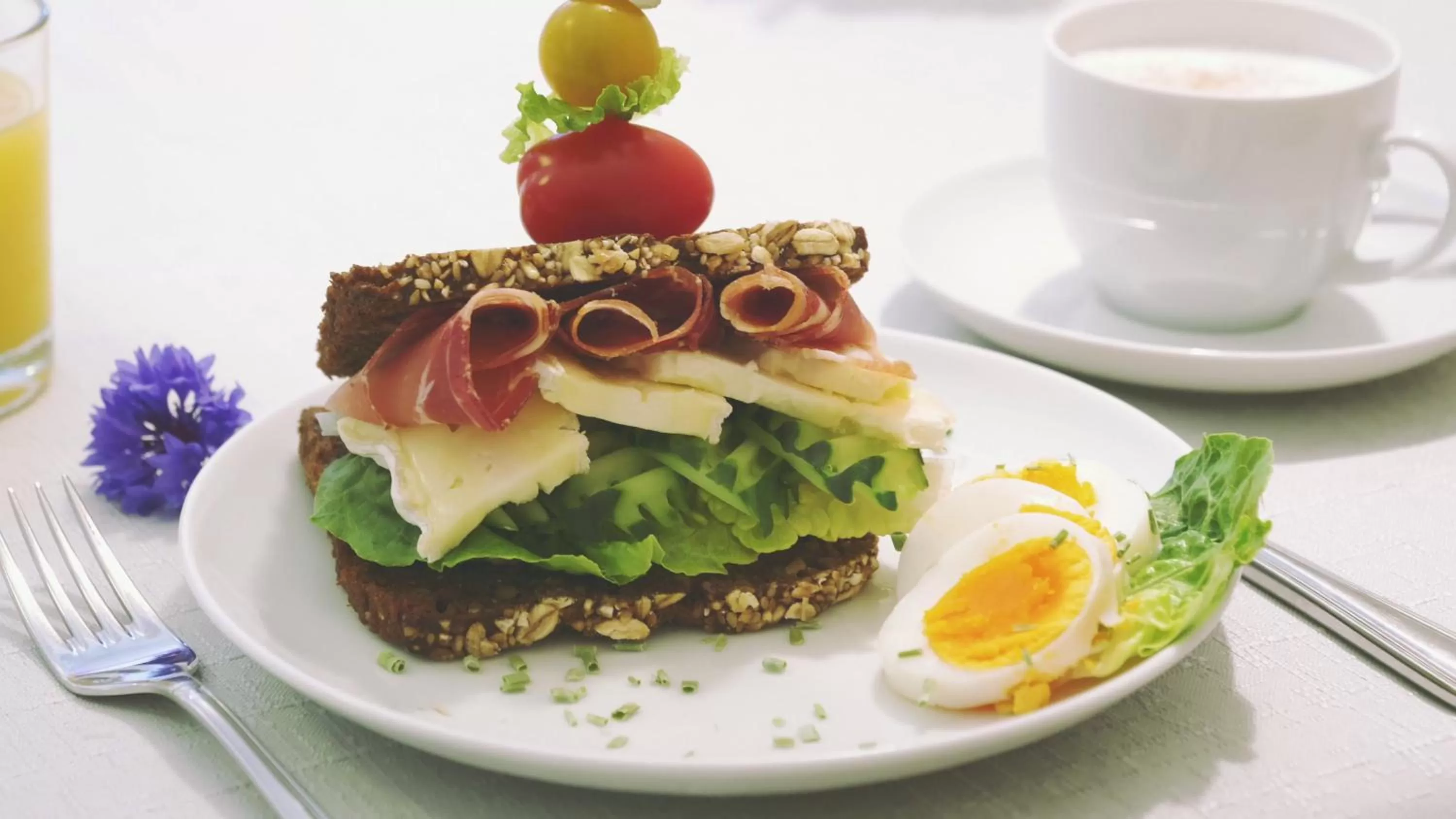 Food close-up in Hotel zur Bever