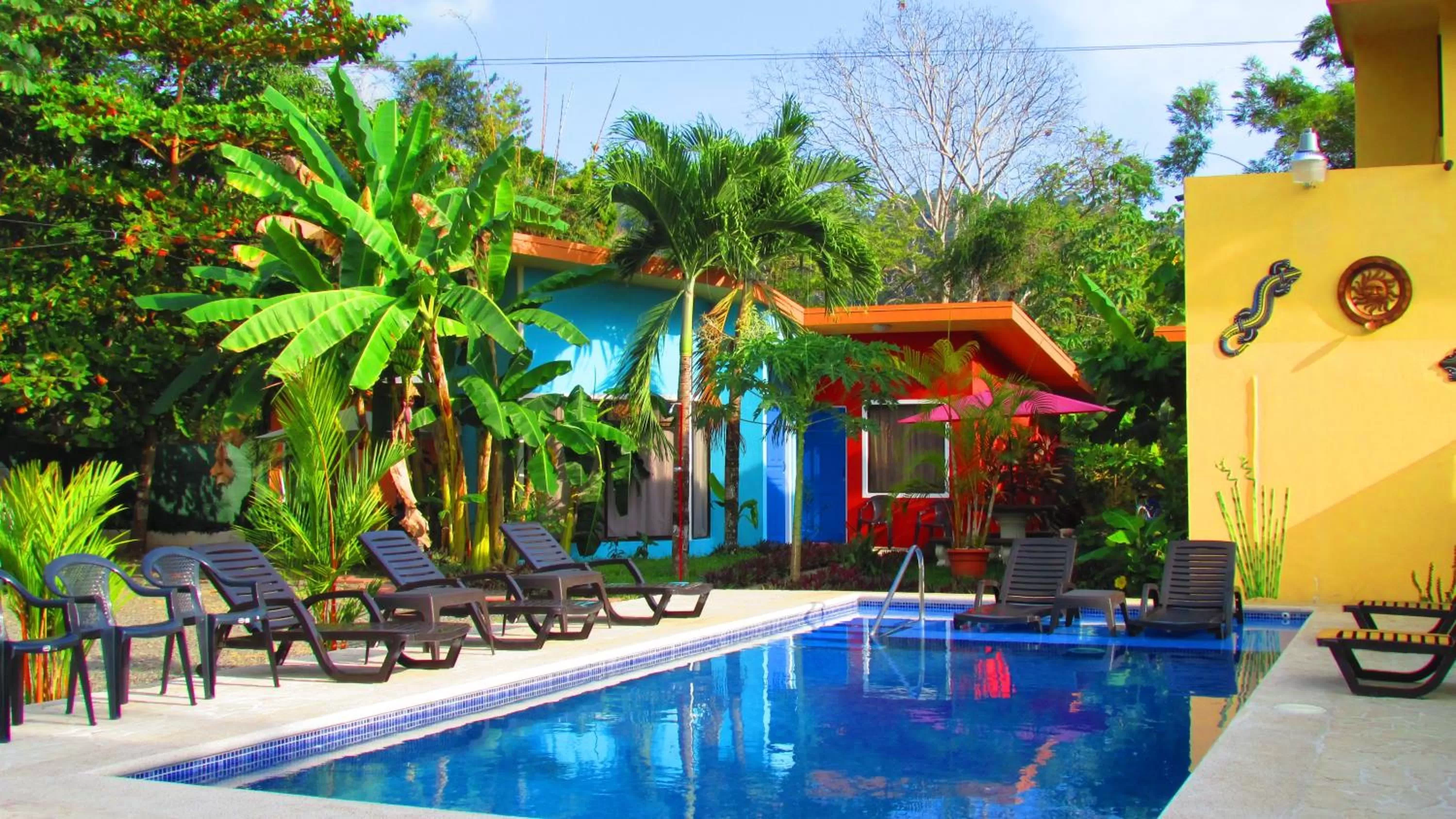 Swimming pool in Jaco Lodge Quiet Place