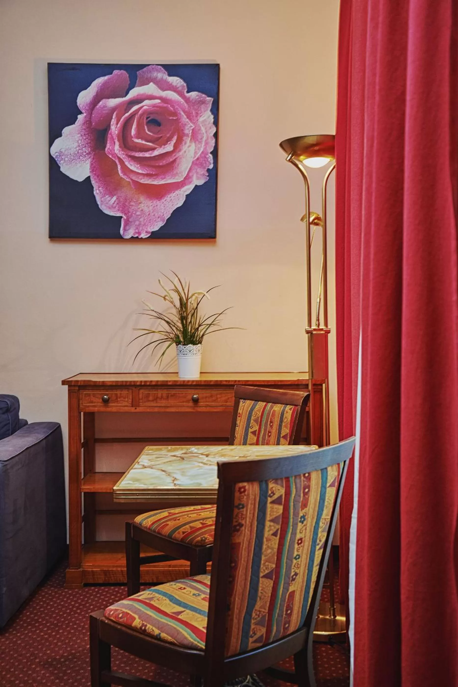 Living room in Rembrandt Aparthotel